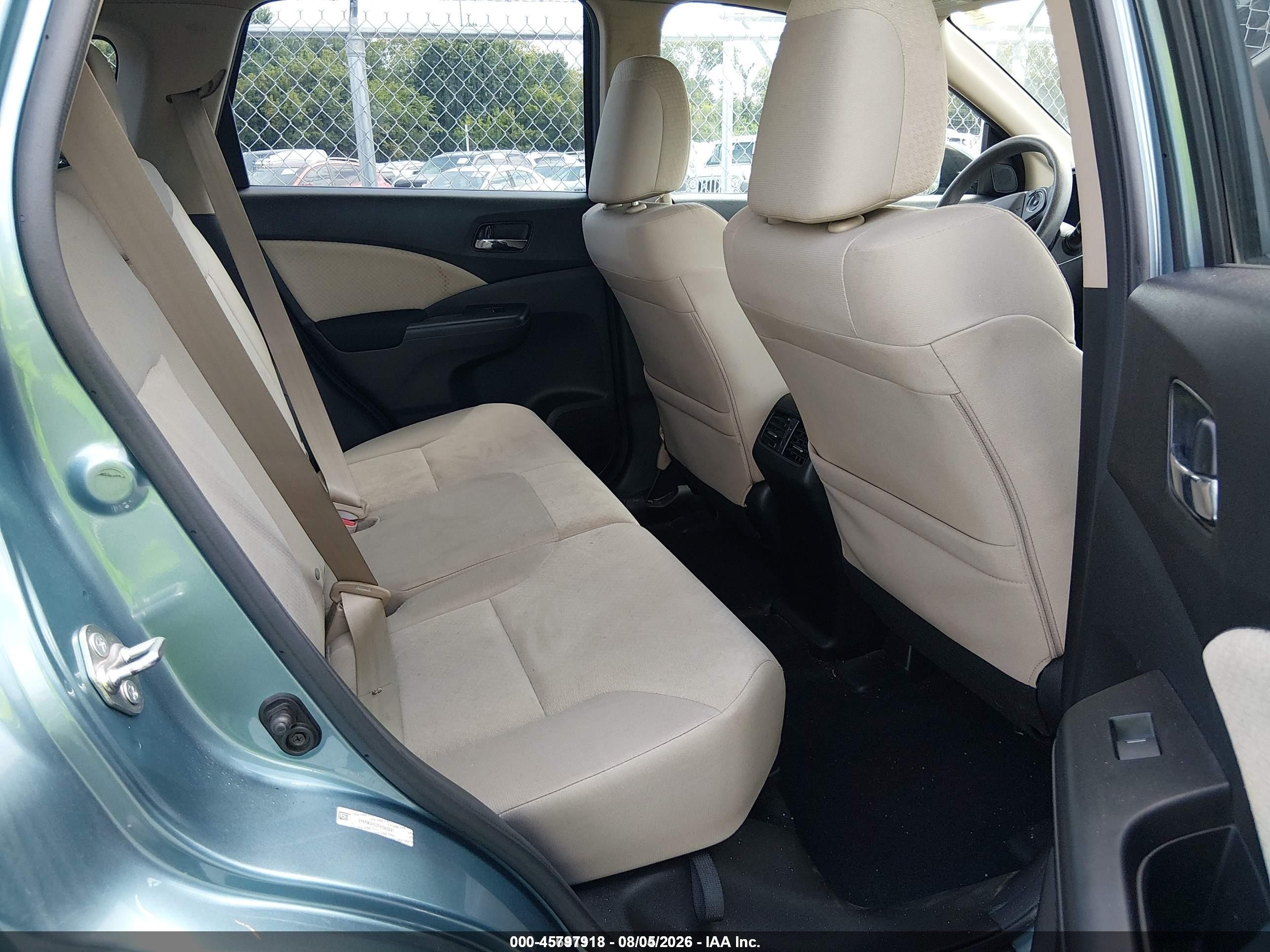 2015 Honda Cr-v Ex Blue vin: 2HKRM3H53FH540841