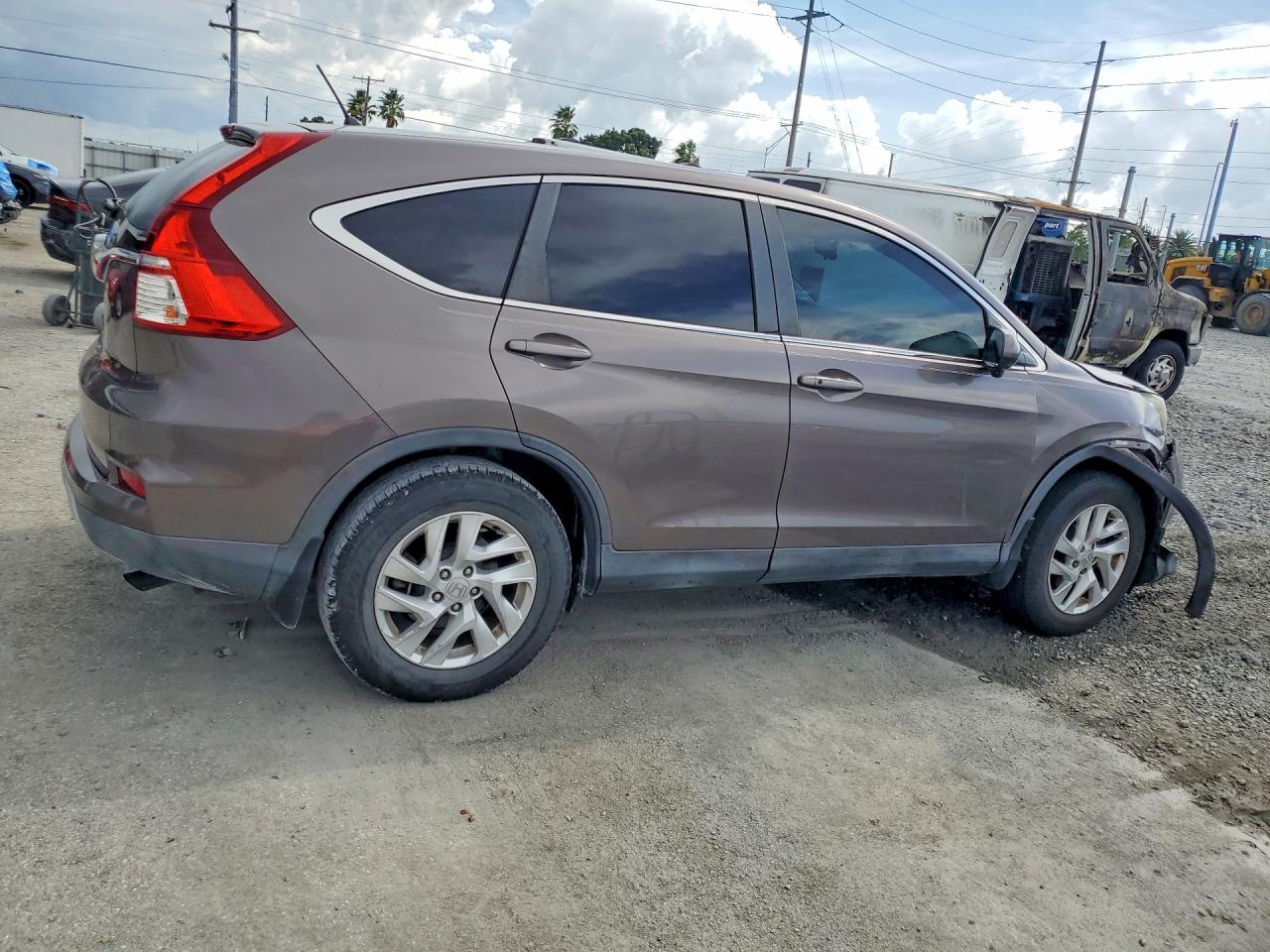 2015 Honda Cr-v Ex Teal vin: 2HKRM3H53FH549765