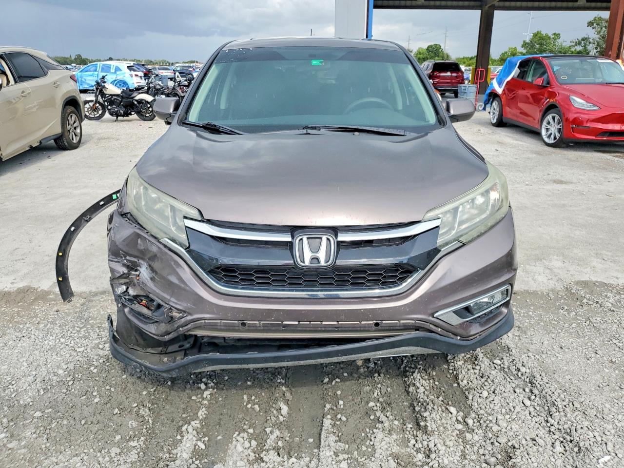 2015 Honda Cr-v Ex Teal vin: 2HKRM3H53FH549765