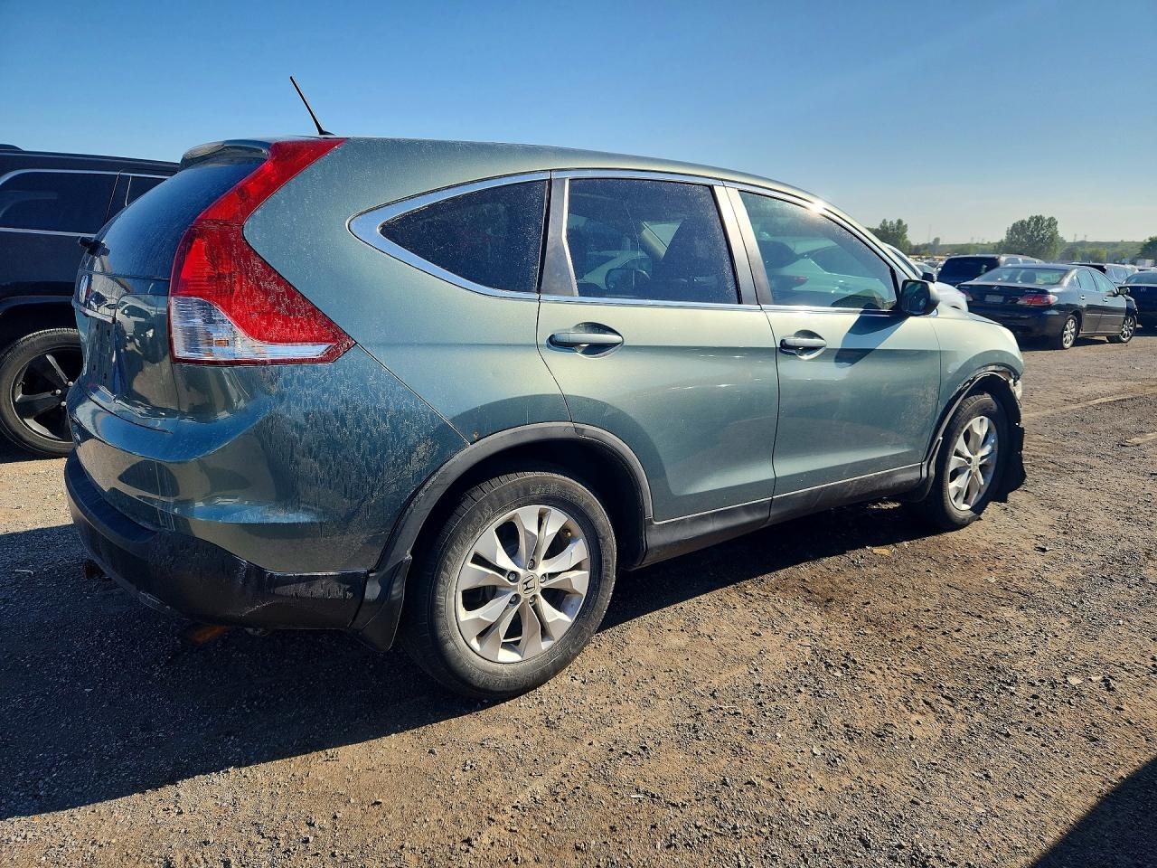 2013 Honda Cr-v Ex Blue vin: 2HKRM3H54DH001092