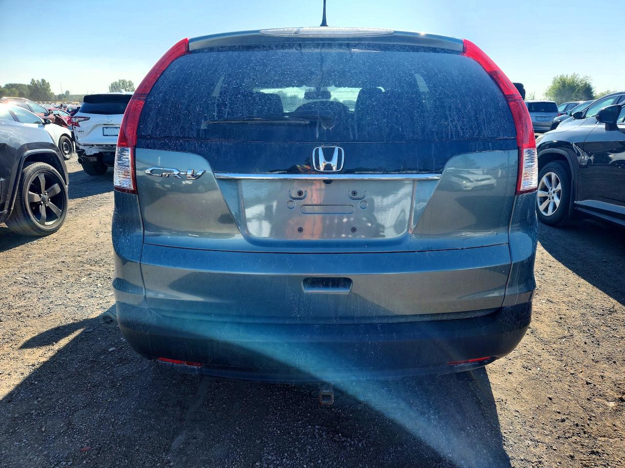 2013 Honda Cr-v Ex Blue vin: 2HKRM3H54DH001092