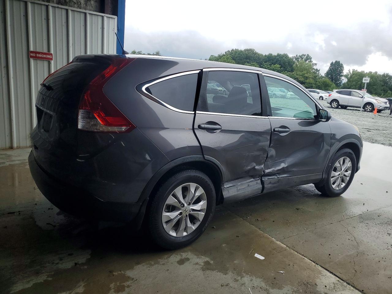 2013 Honda Cr-v Ex Серый vin: 2HKRM3H54DH524127