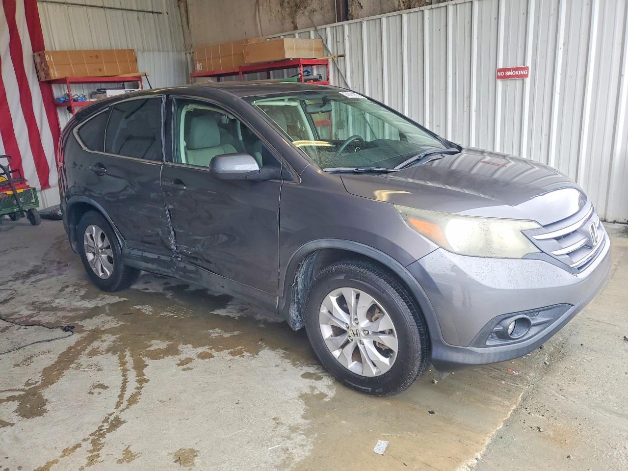 2013 Honda Cr-v Ex Серый vin: 2HKRM3H54DH524127