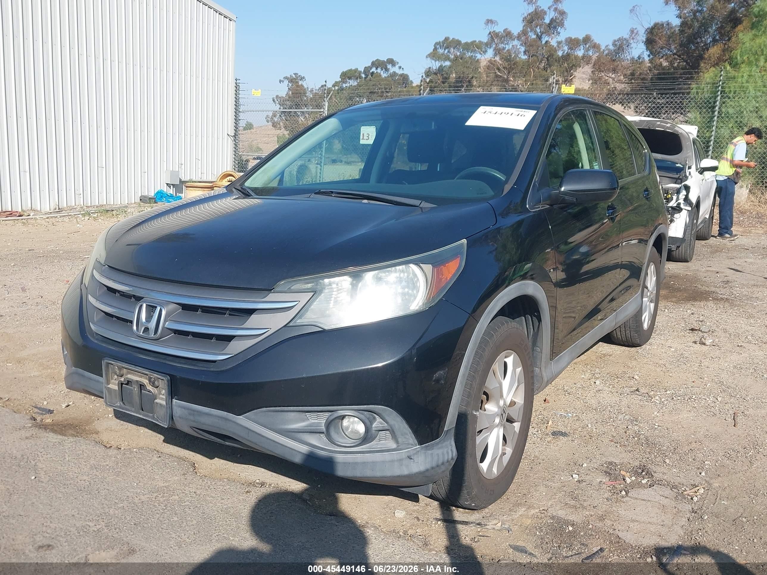 2014 Honda Cr-v Ex Black vin: 2HKRM3H54EH502291