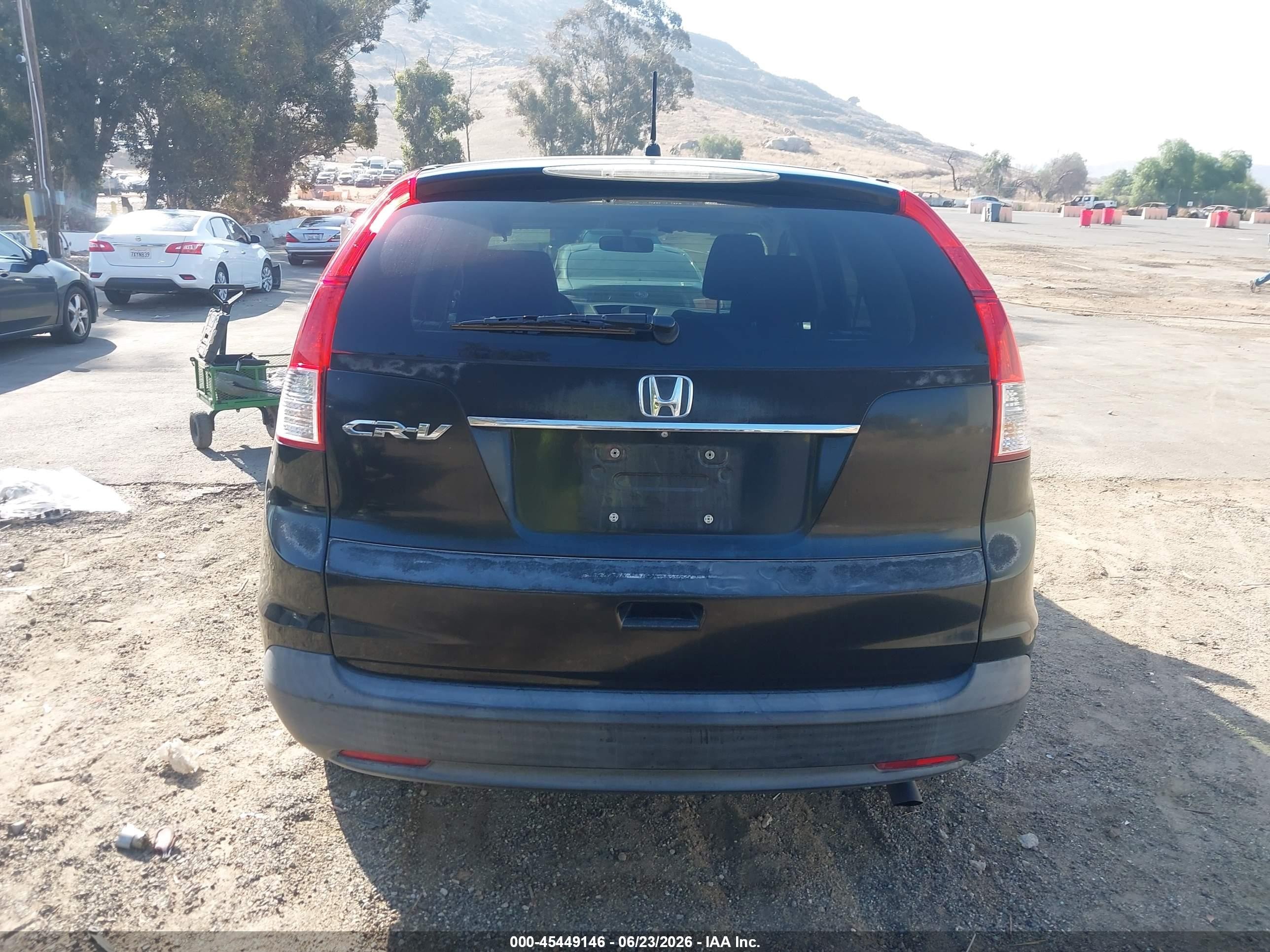 2014 Honda Cr-v Ex Black vin: 2HKRM3H54EH502291