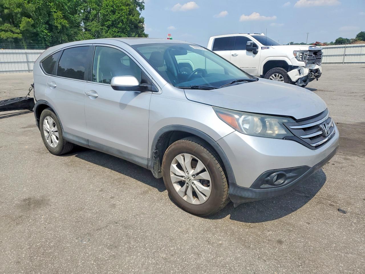 2014 Honda Cr-v Ex Silver vin: 2HKRM3H54EH565035