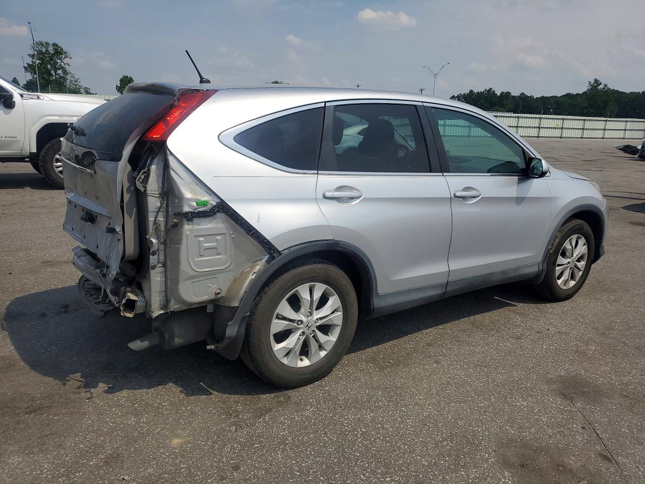 2014 Honda Cr-v Ex Silver vin: 2HKRM3H54EH565035
