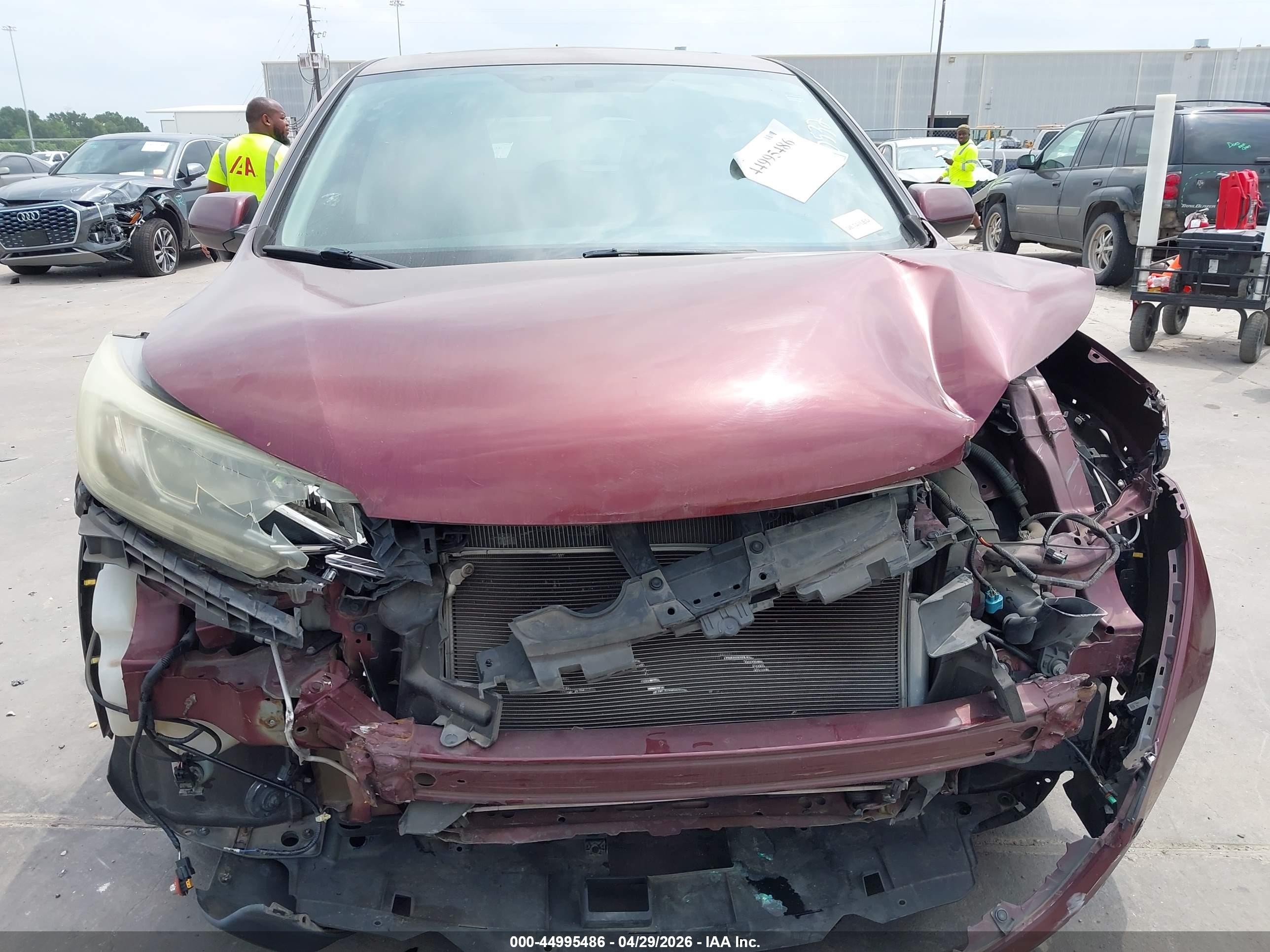 2015 Honda Cr-v Ex Burgundy vin: 2HKRM3H54FH515690