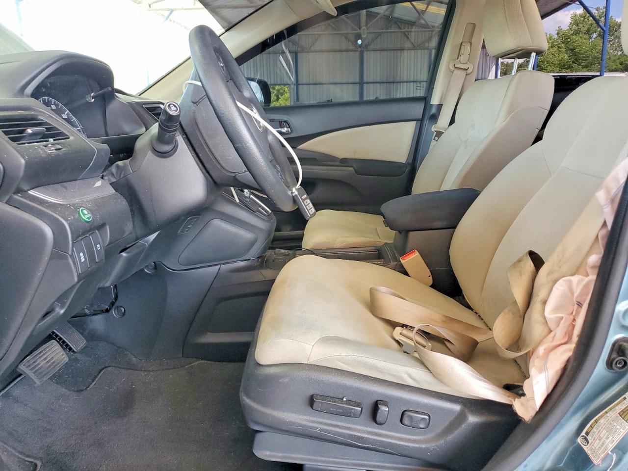 2015 Honda Cr-v Ex Blue vin: 2HKRM3H54FH524681