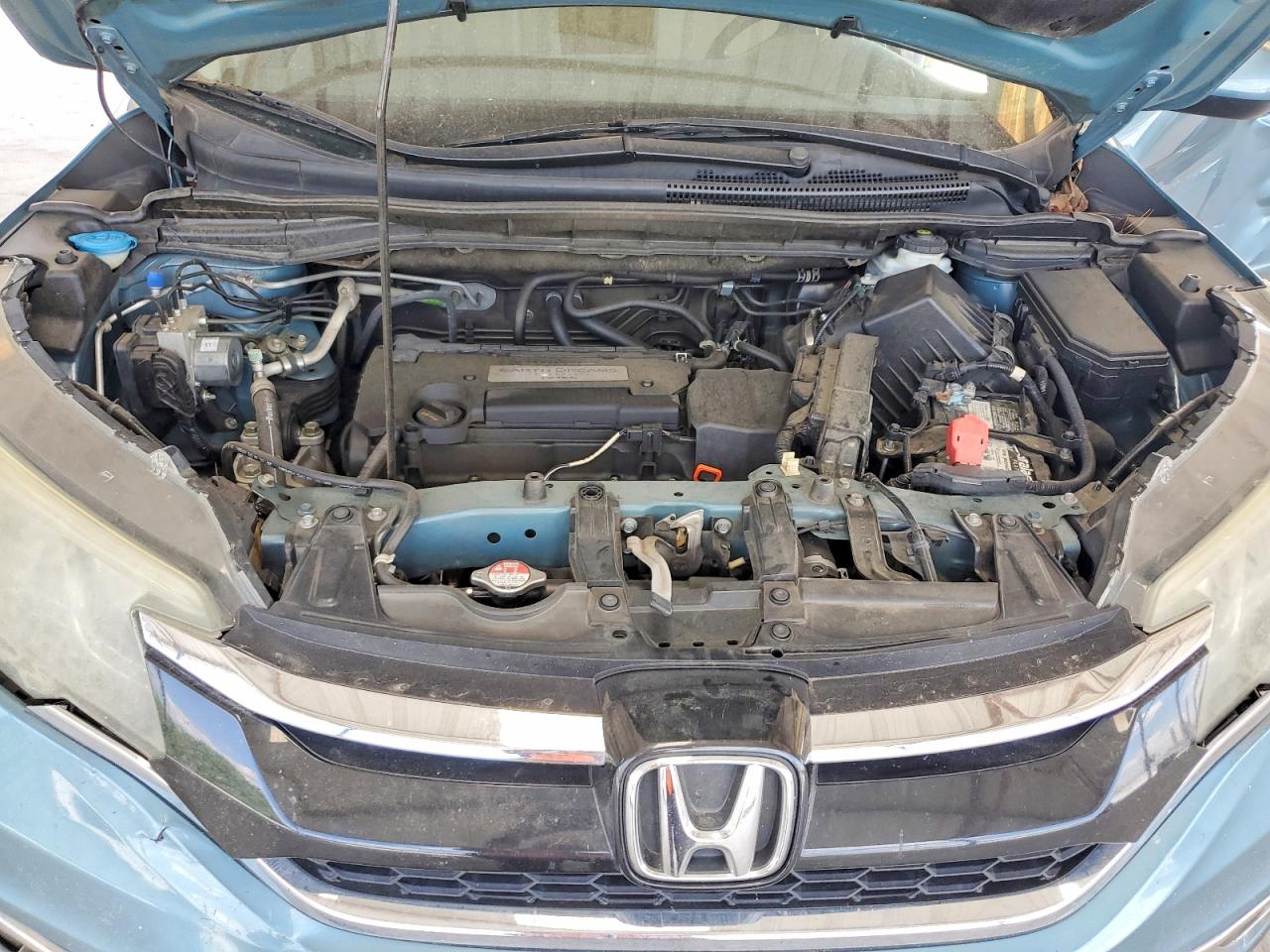 2015 Honda Cr-v Ex Blue vin: 2HKRM3H54FH524681