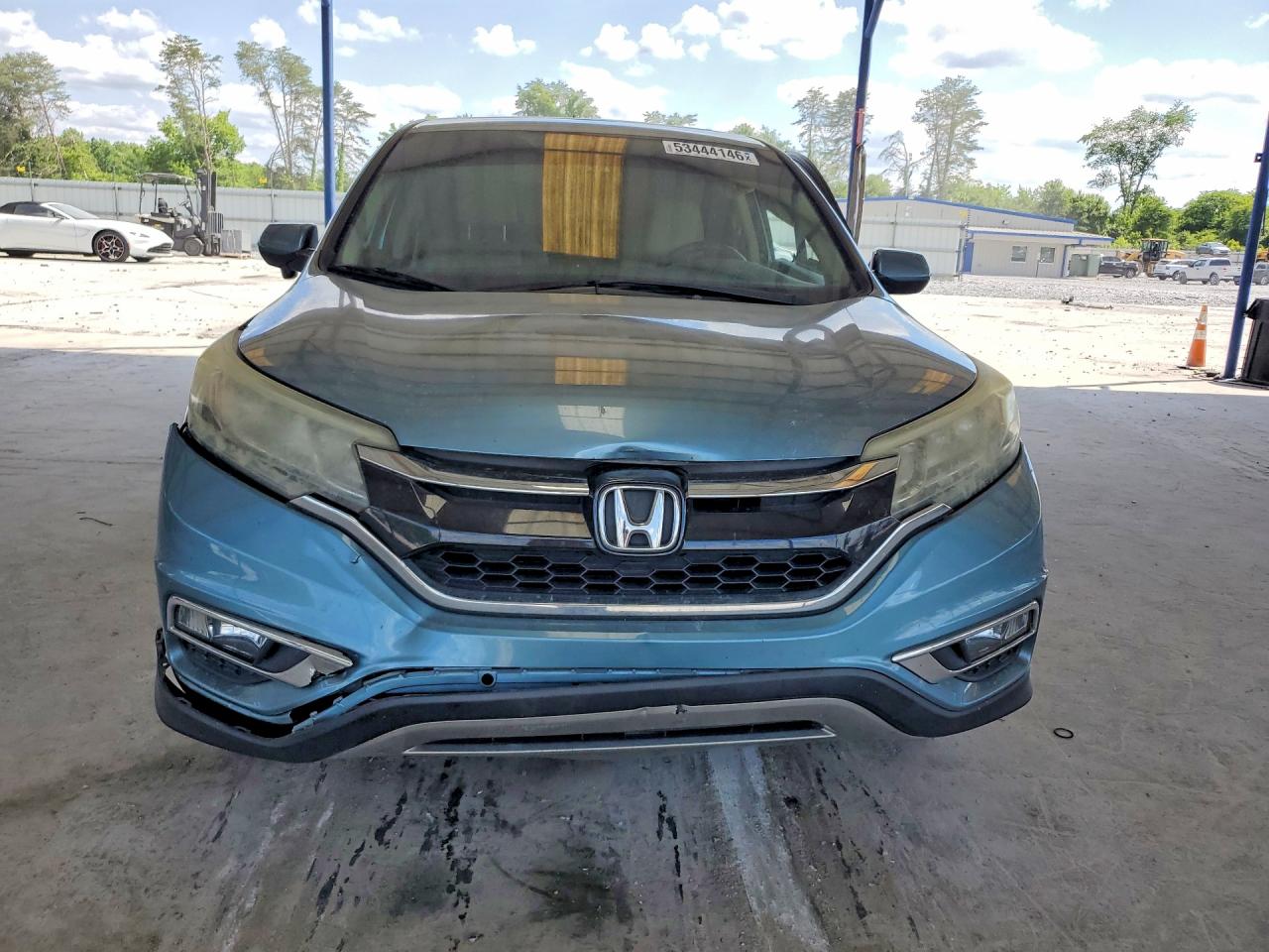 2015 Honda Cr-v Ex Blue vin: 2HKRM3H54FH524681