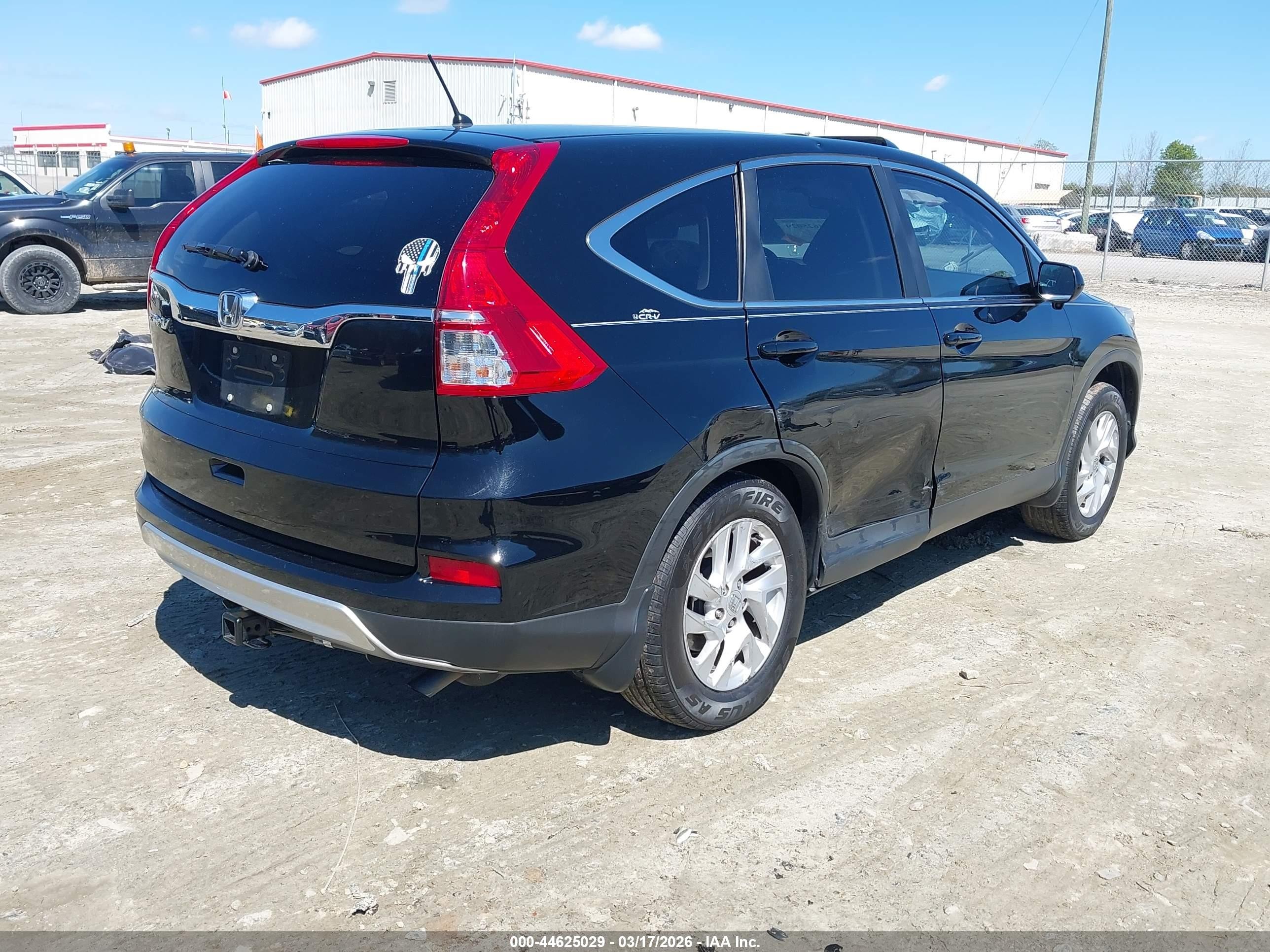 2015 Honda Cr-v Ex Black vin: 2HKRM3H54FH530223
