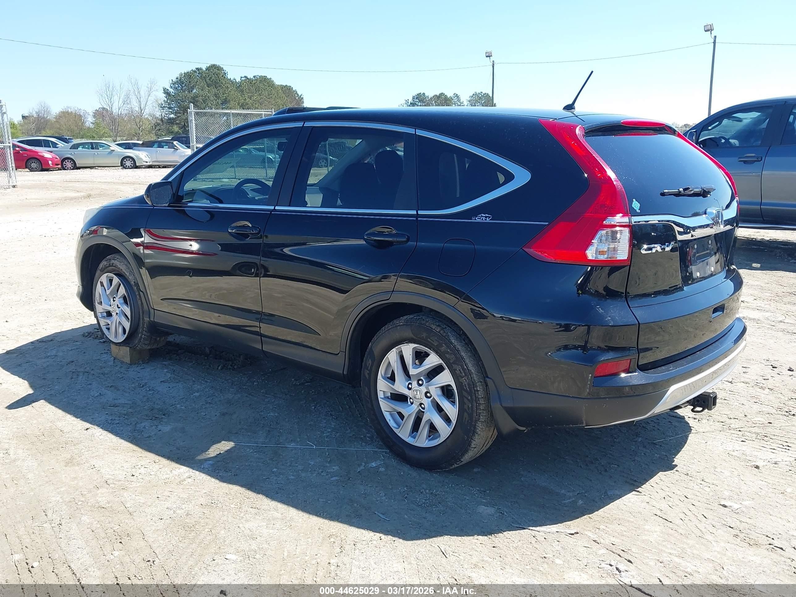 2015 Honda Cr-v Ex Black vin: 2HKRM3H54FH530223