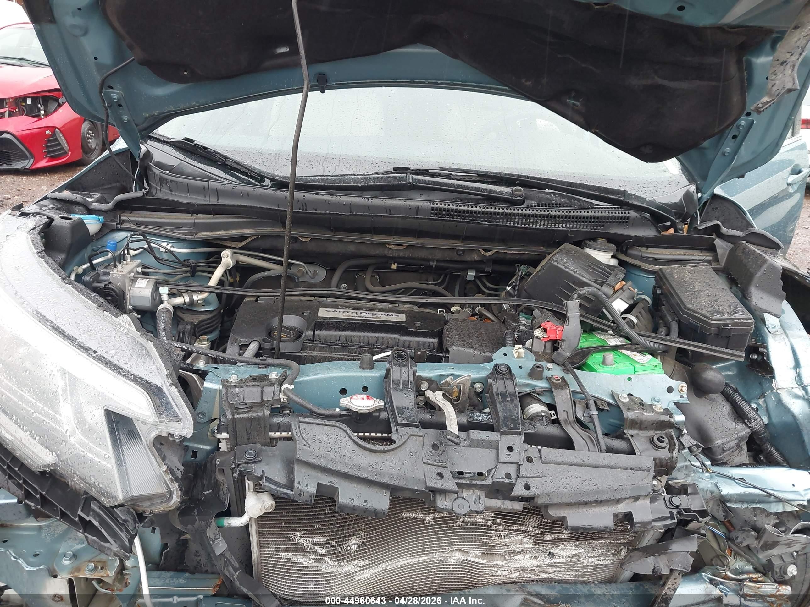 2015 Honda Cr-v Ex Light Blue vin: 2HKRM3H54FH540850
