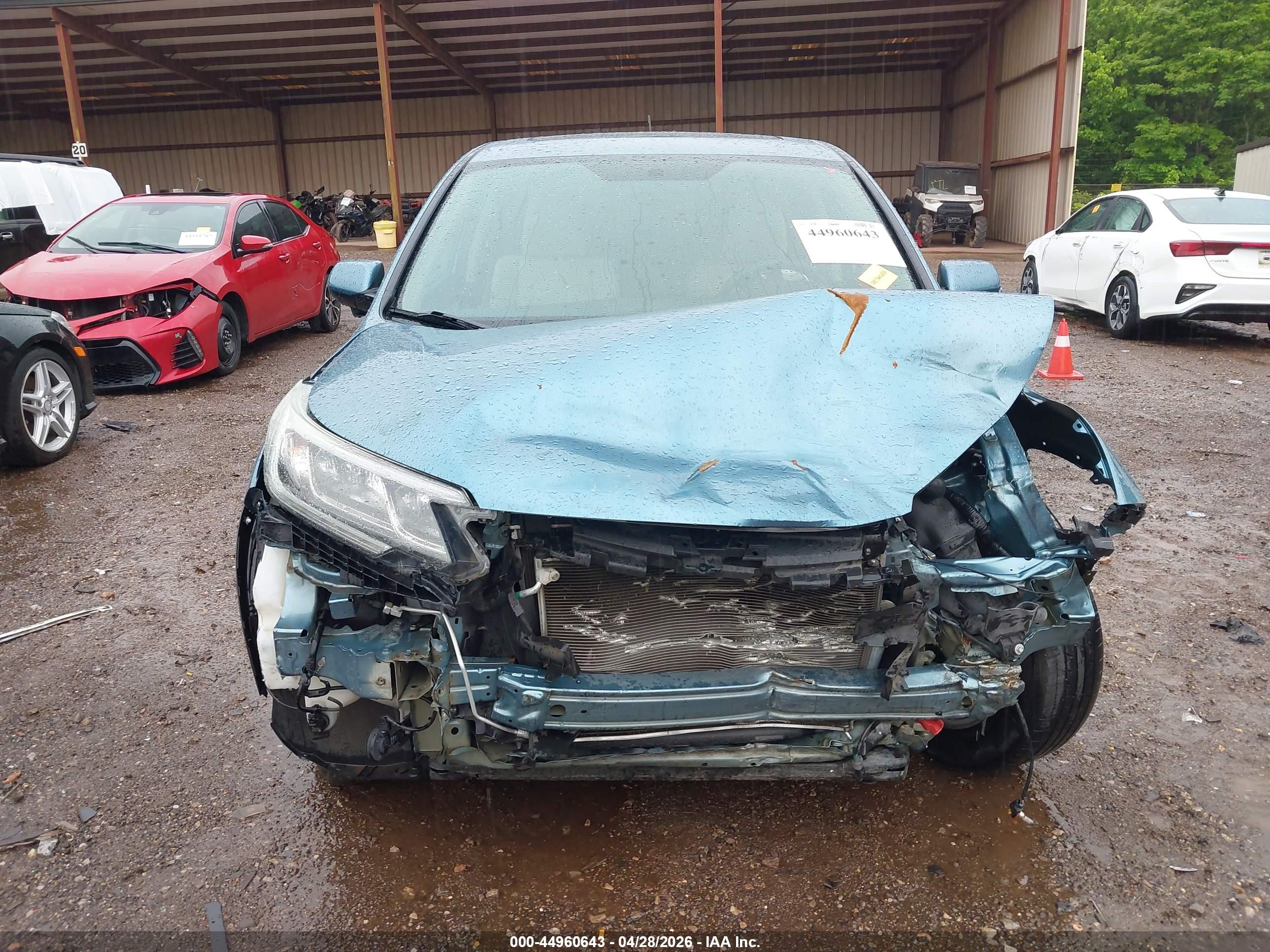2015 Honda Cr-v Ex Light Blue vin: 2HKRM3H54FH540850