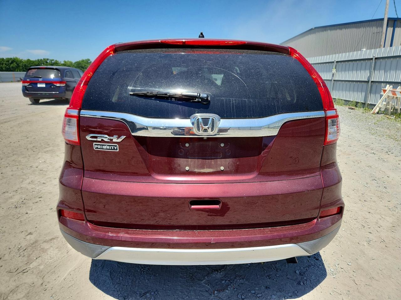 2015 Honda Cr-v Ex Burgundy vin: 2HKRM3H54FH542954