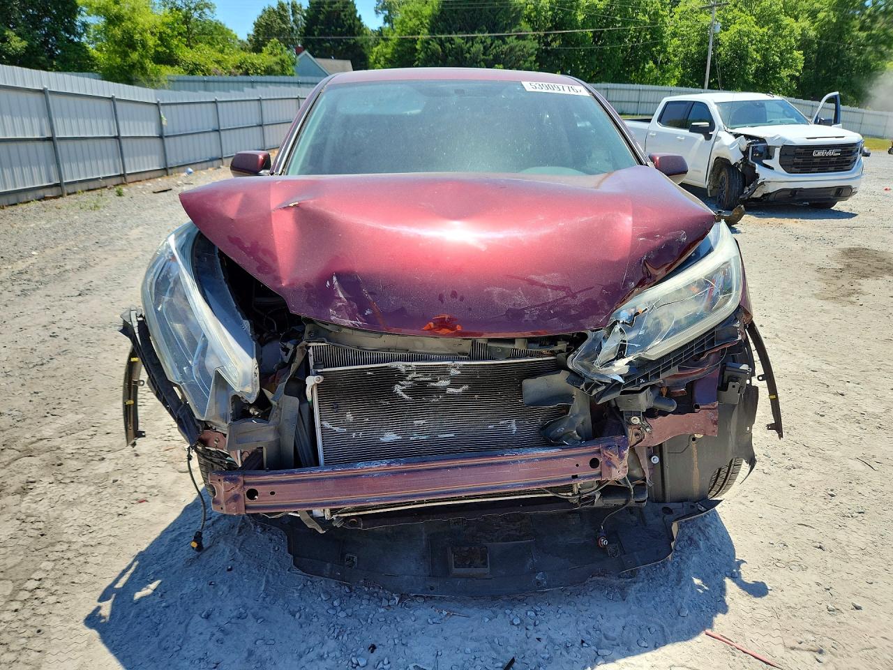 2015 Honda Cr-v Ex Burgundy vin: 2HKRM3H54FH542954