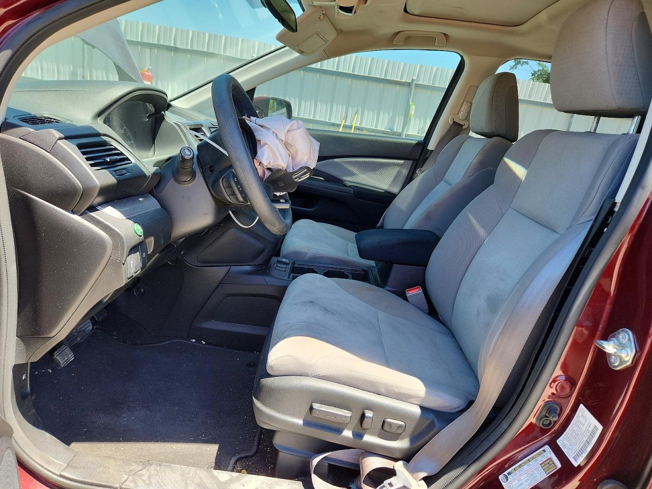 2015 Honda Cr-v Ex Burgundy vin: 2HKRM3H54FH542954