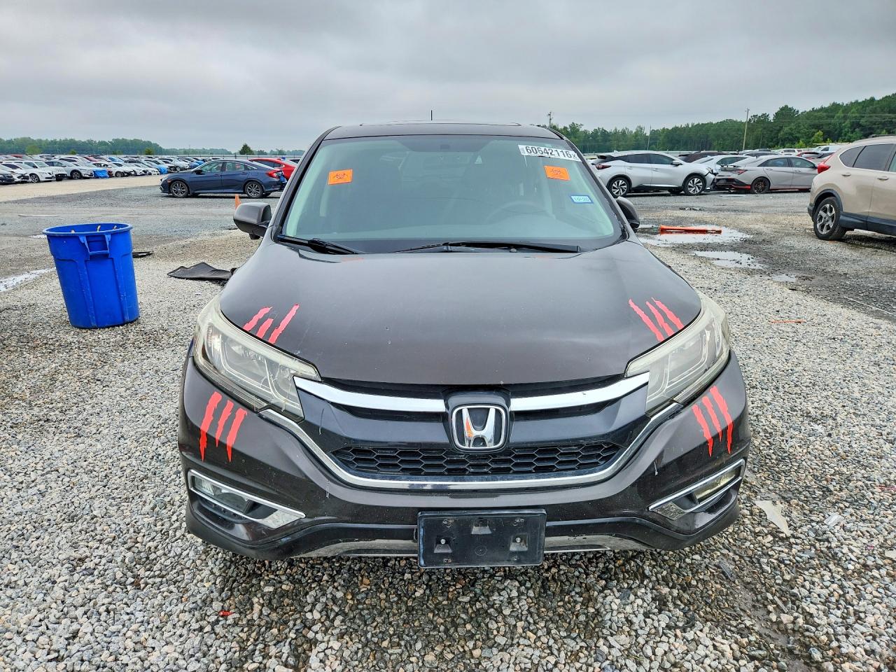 2015 Honda Cr-v Ex Charcoal vin: 2HKRM3H54FH551623