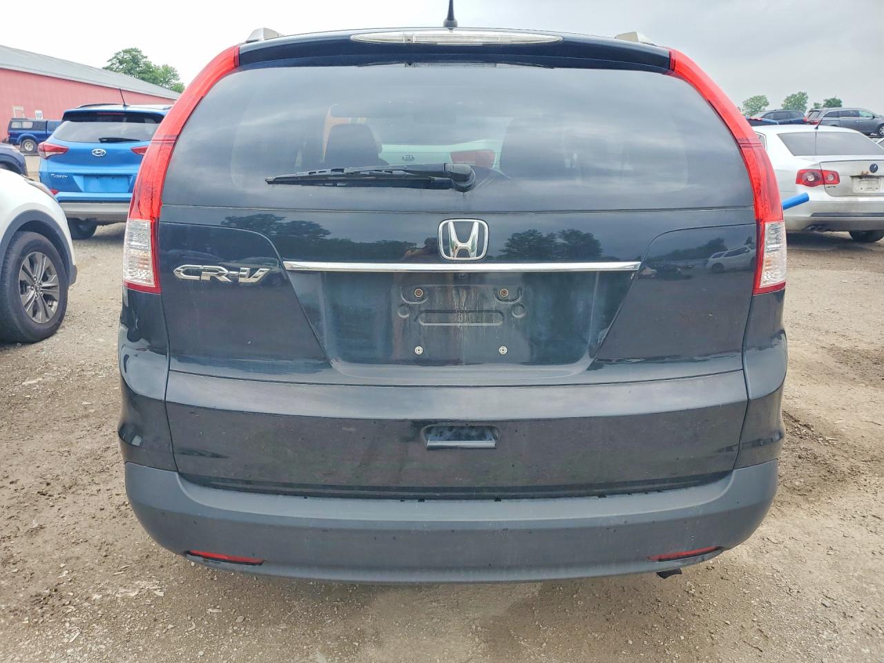 2013 Honda Cr-v Ex Black vin: 2HKRM3H55DH000369