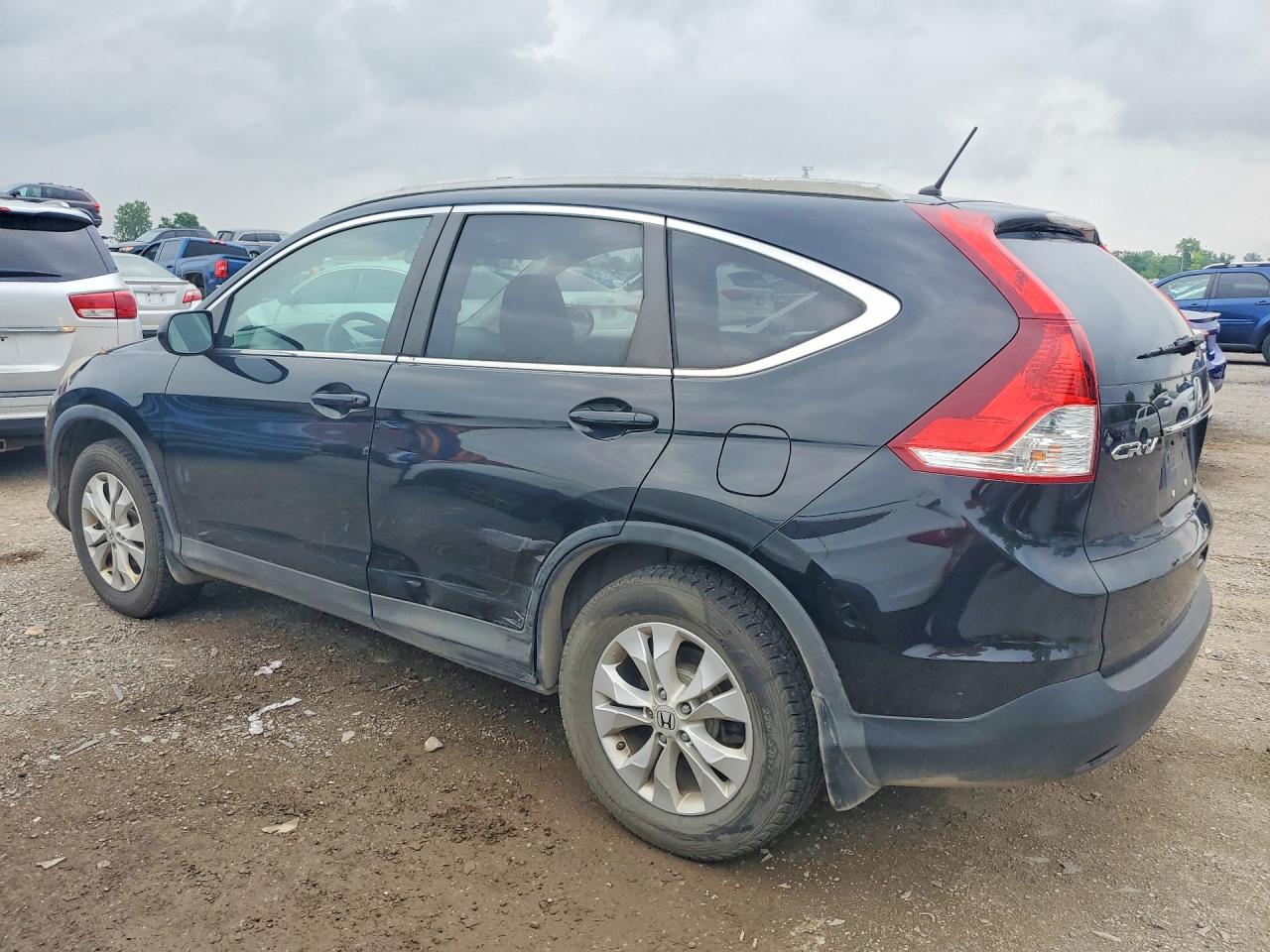 2013 Honda Cr-v Ex Black vin: 2HKRM3H55DH000369