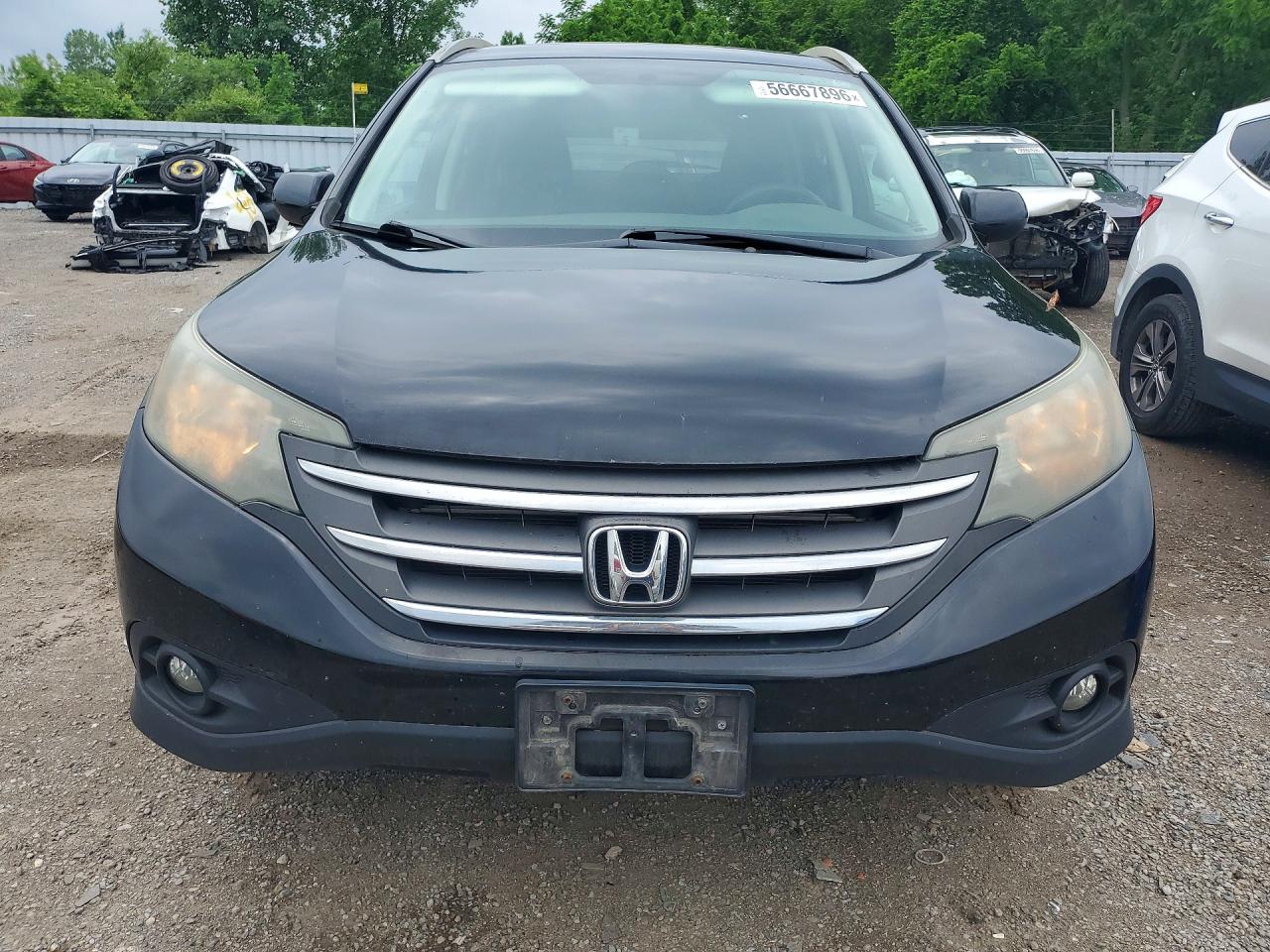 2013 Honda Cr-v Ex Black vin: 2HKRM3H55DH000369