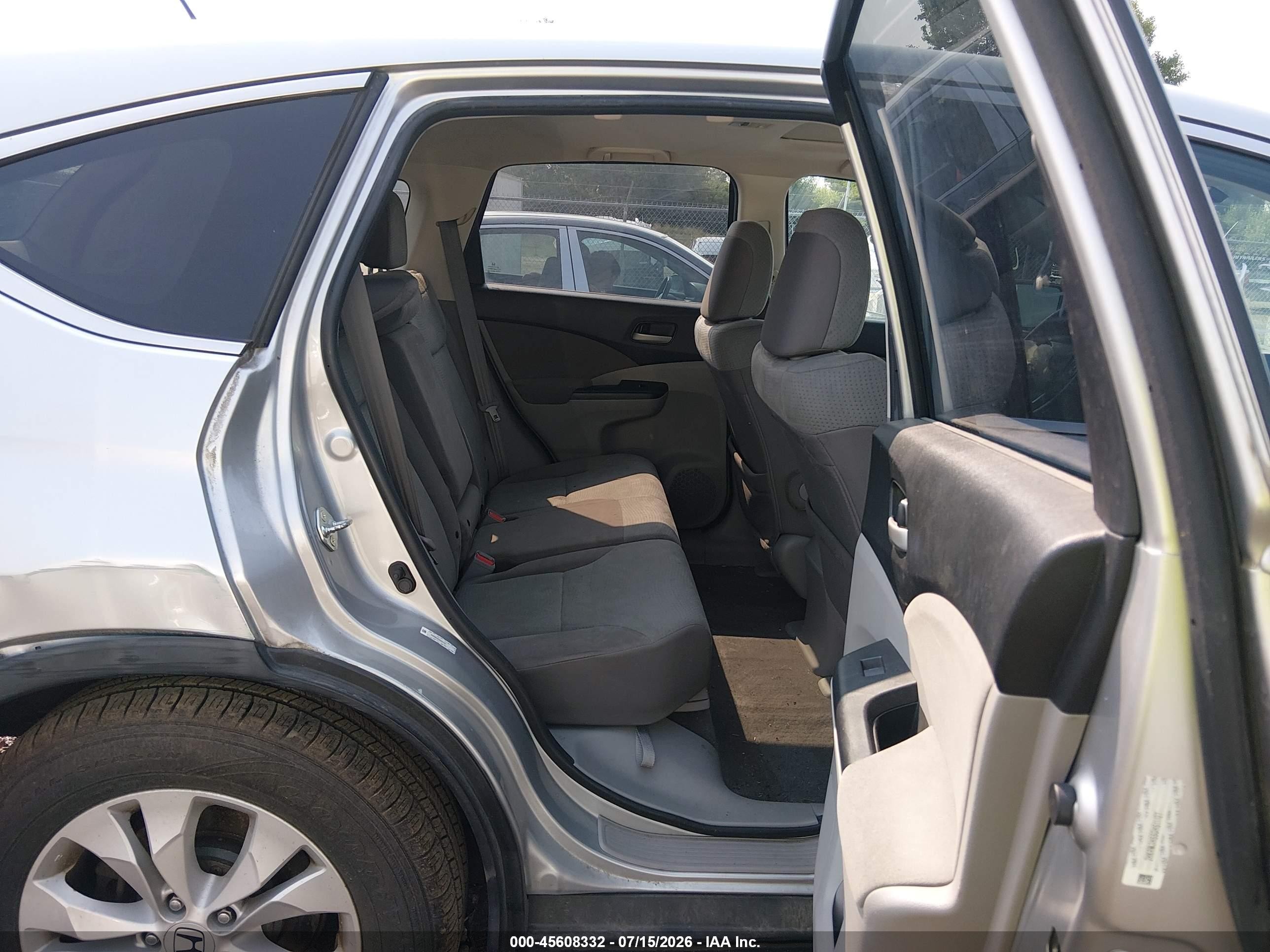 2013 Honda Cr-v Ex Silver vin: 2HKRM3H55DH511127