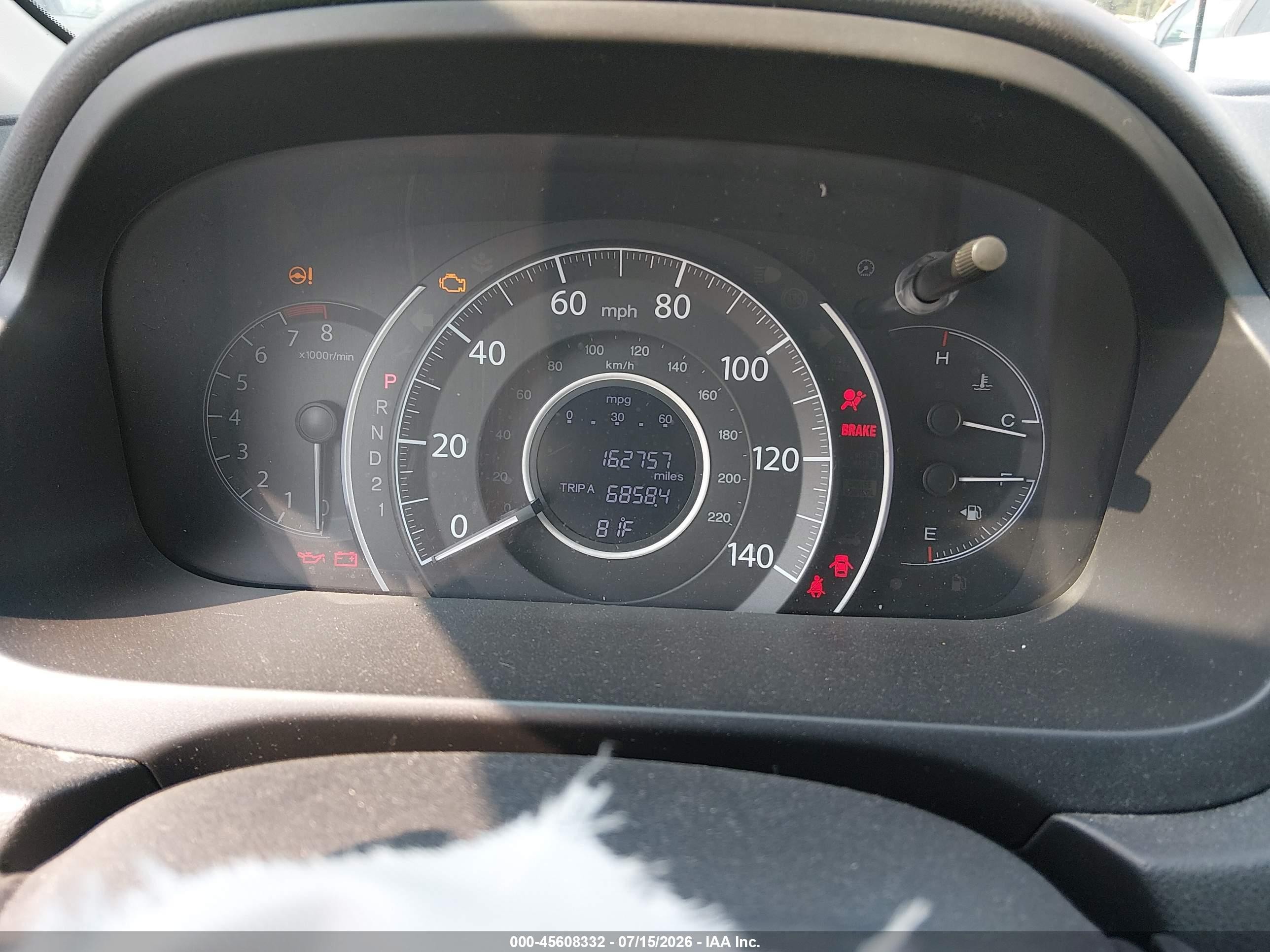 2013 Honda Cr-v Ex Silver vin: 2HKRM3H55DH511127