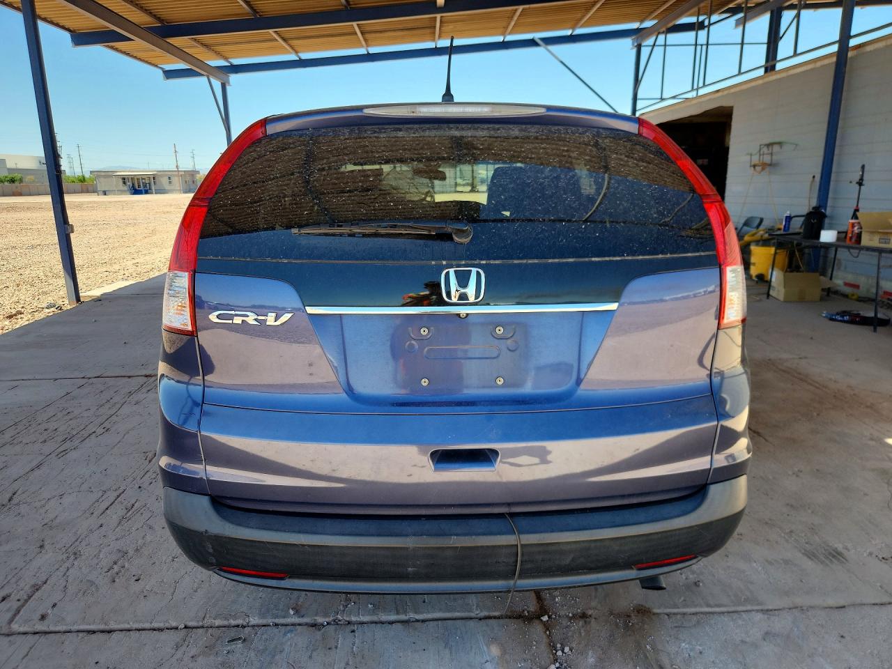 2013 Honda Cr-v Ex Blue vin: 2HKRM3H55DH512861