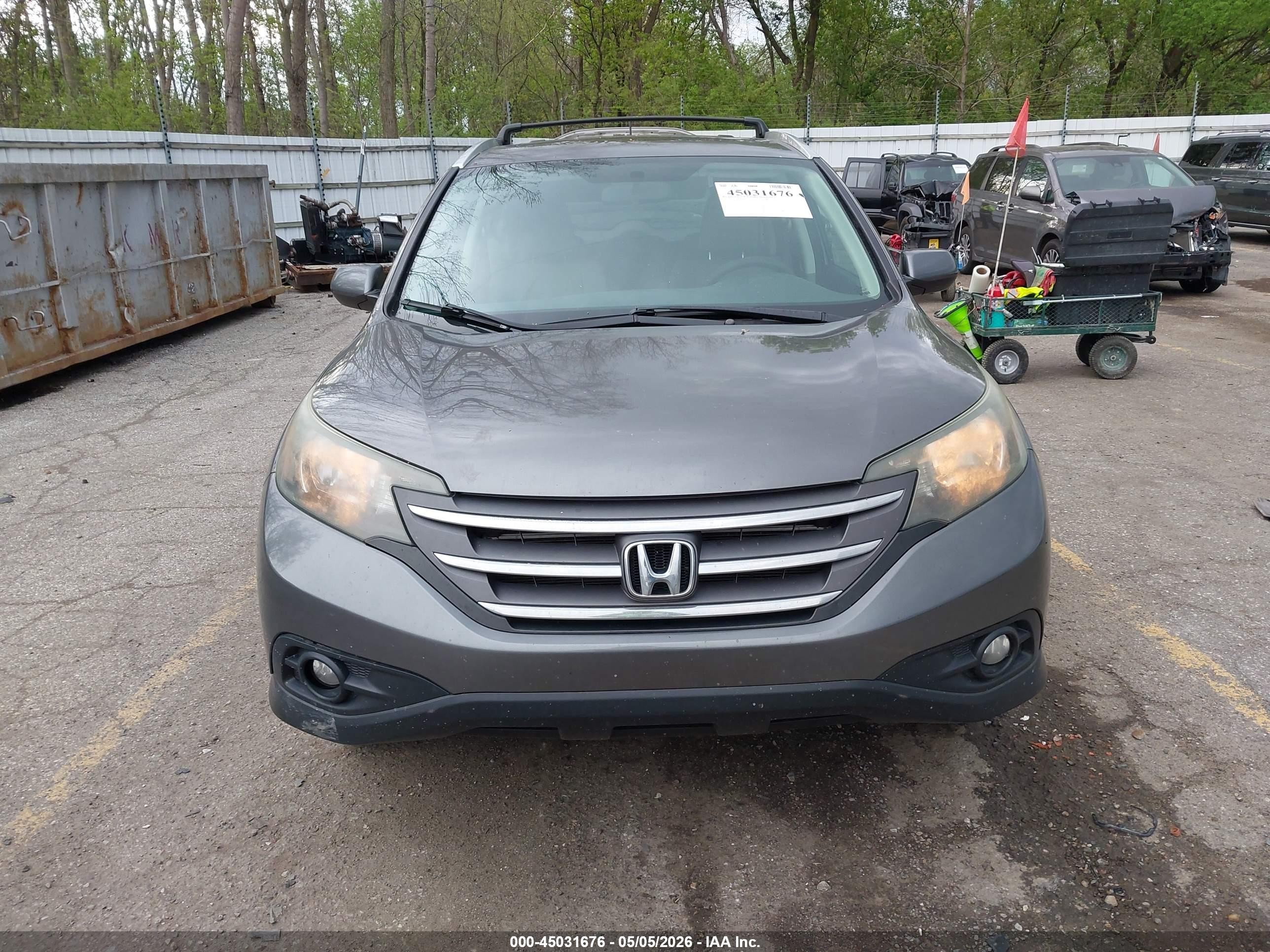2014 Honda Cr-v Ex Серый vin: 2HKRM3H55EH542640