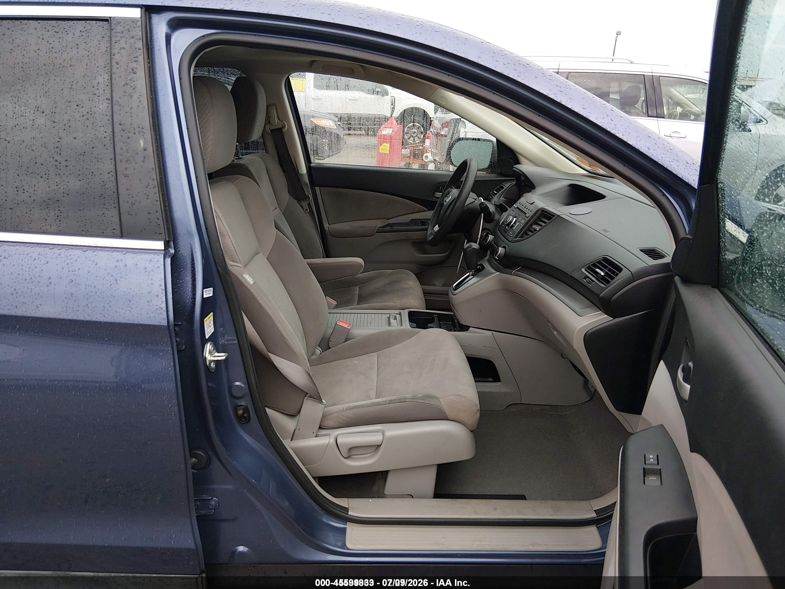 2014 Honda Cr-v Ex Синий vin: 2HKRM3H55EH547417