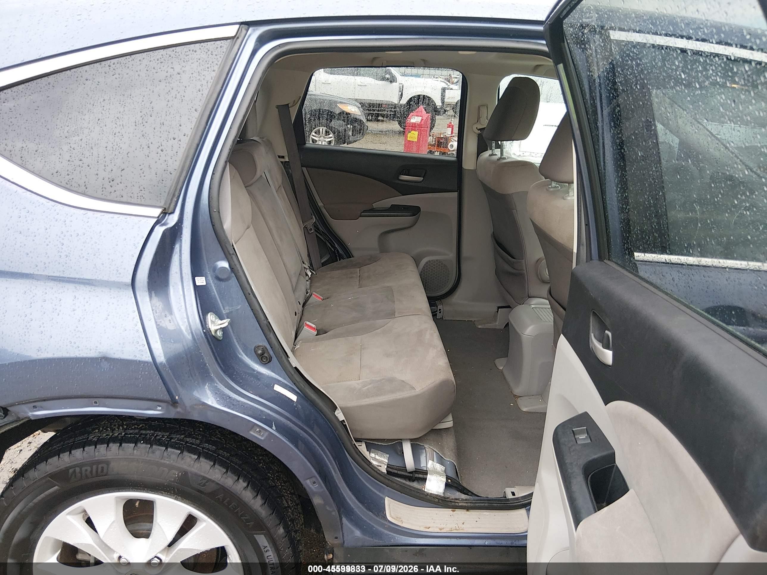 2014 Honda Cr-v Ex Синий vin: 2HKRM3H55EH547417