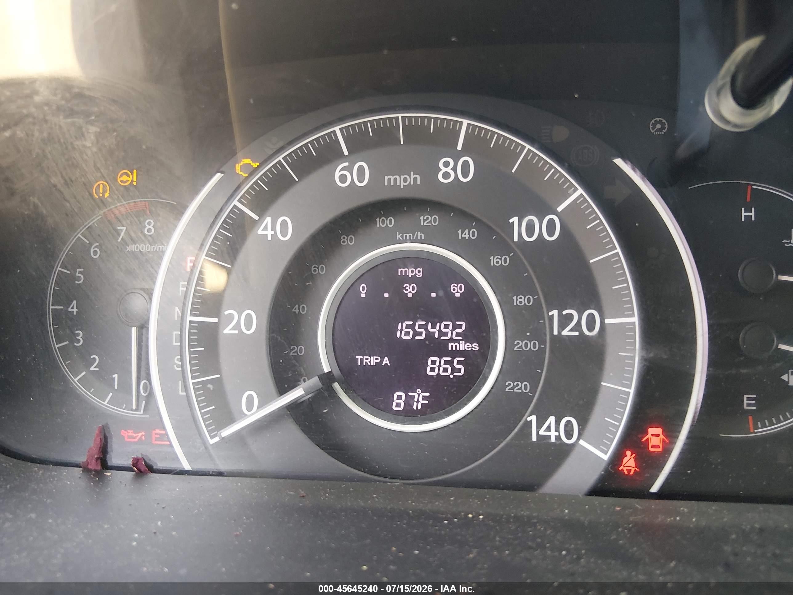 2015 Honda Cr-v Ex Gray vin: 2HKRM3H55FH507503