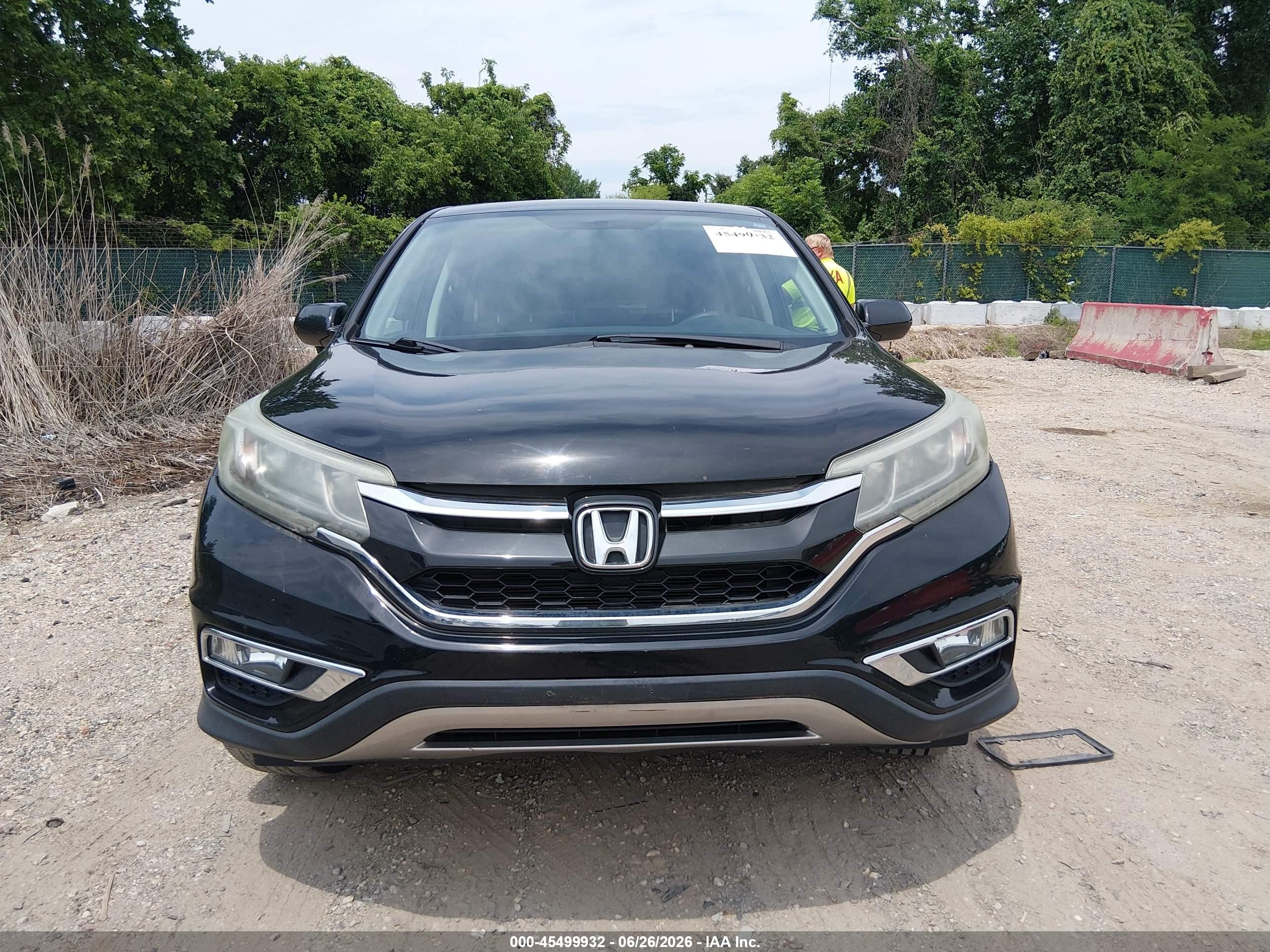 2015 Honda Cr-v Ex Black vin: 2HKRM3H55FH514628