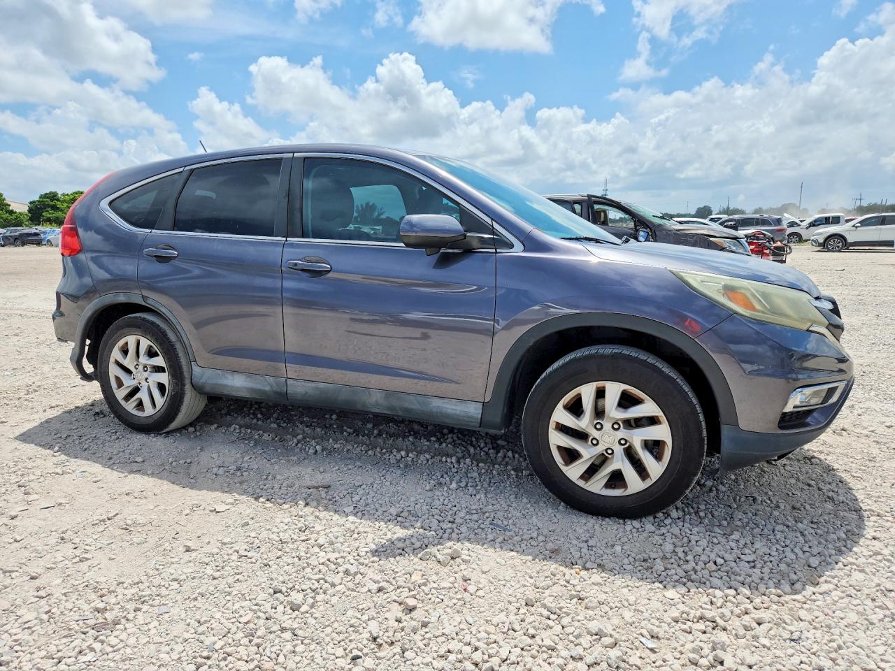 2015 Honda Cr-v Ex Серый vin: 2HKRM3H55FH529582