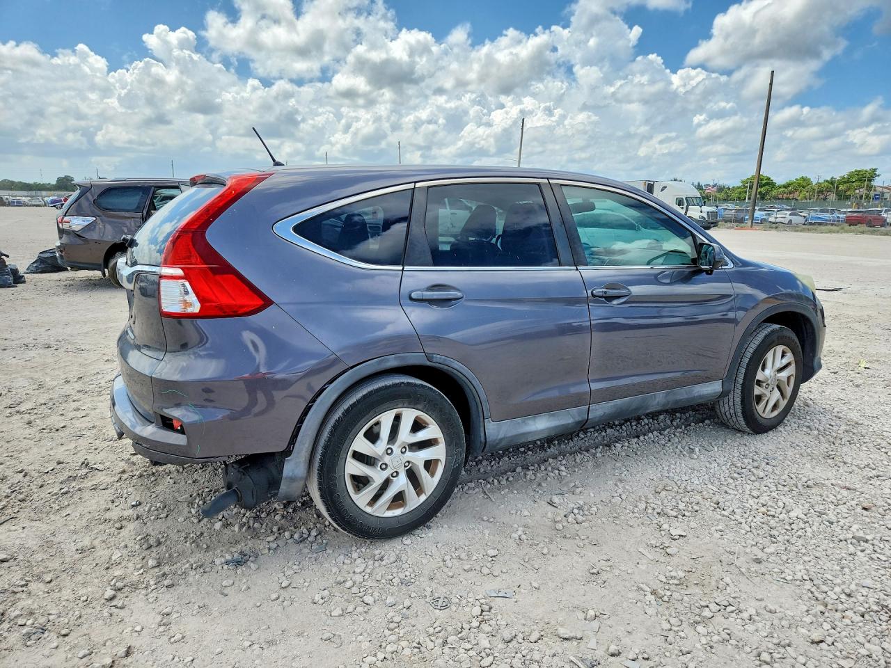 2015 Honda Cr-v Ex Серый vin: 2HKRM3H55FH529582