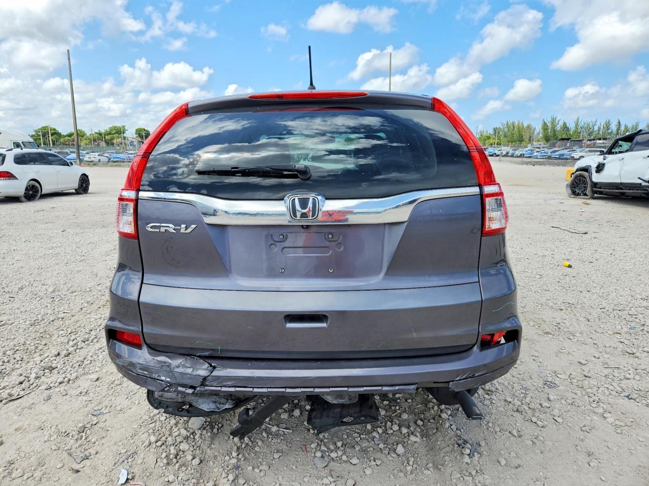 2015 Honda Cr-v Ex Серый vin: 2HKRM3H55FH529582