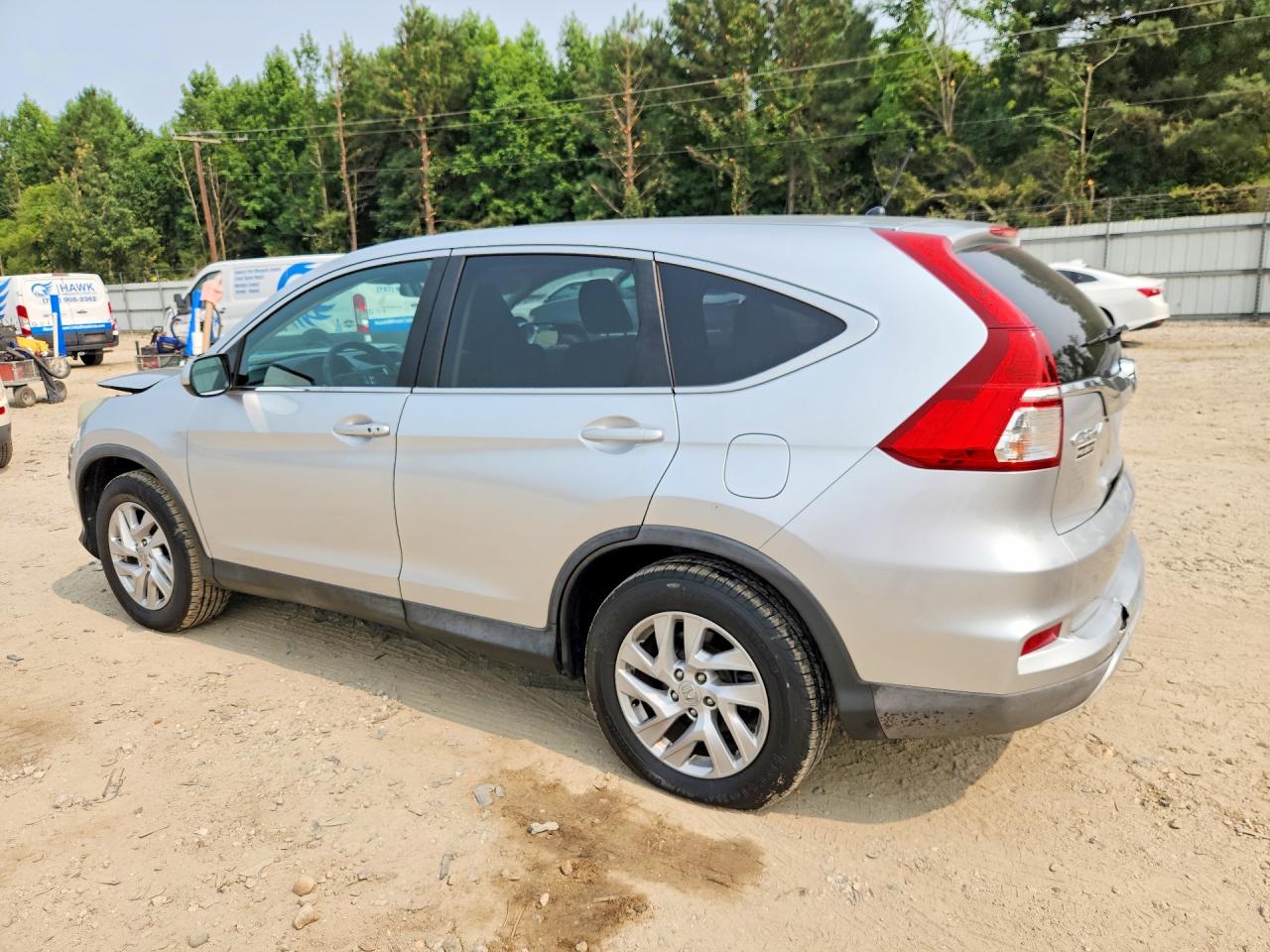 2015 Honda Cr-v Ex Silver vin: 2HKRM3H55FH538167