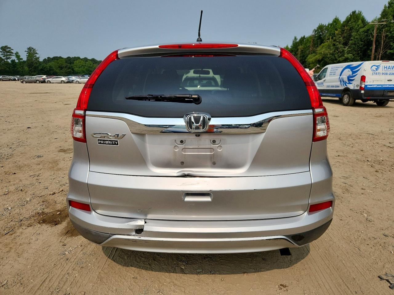 2015 Honda Cr-v Ex Silver vin: 2HKRM3H55FH538167