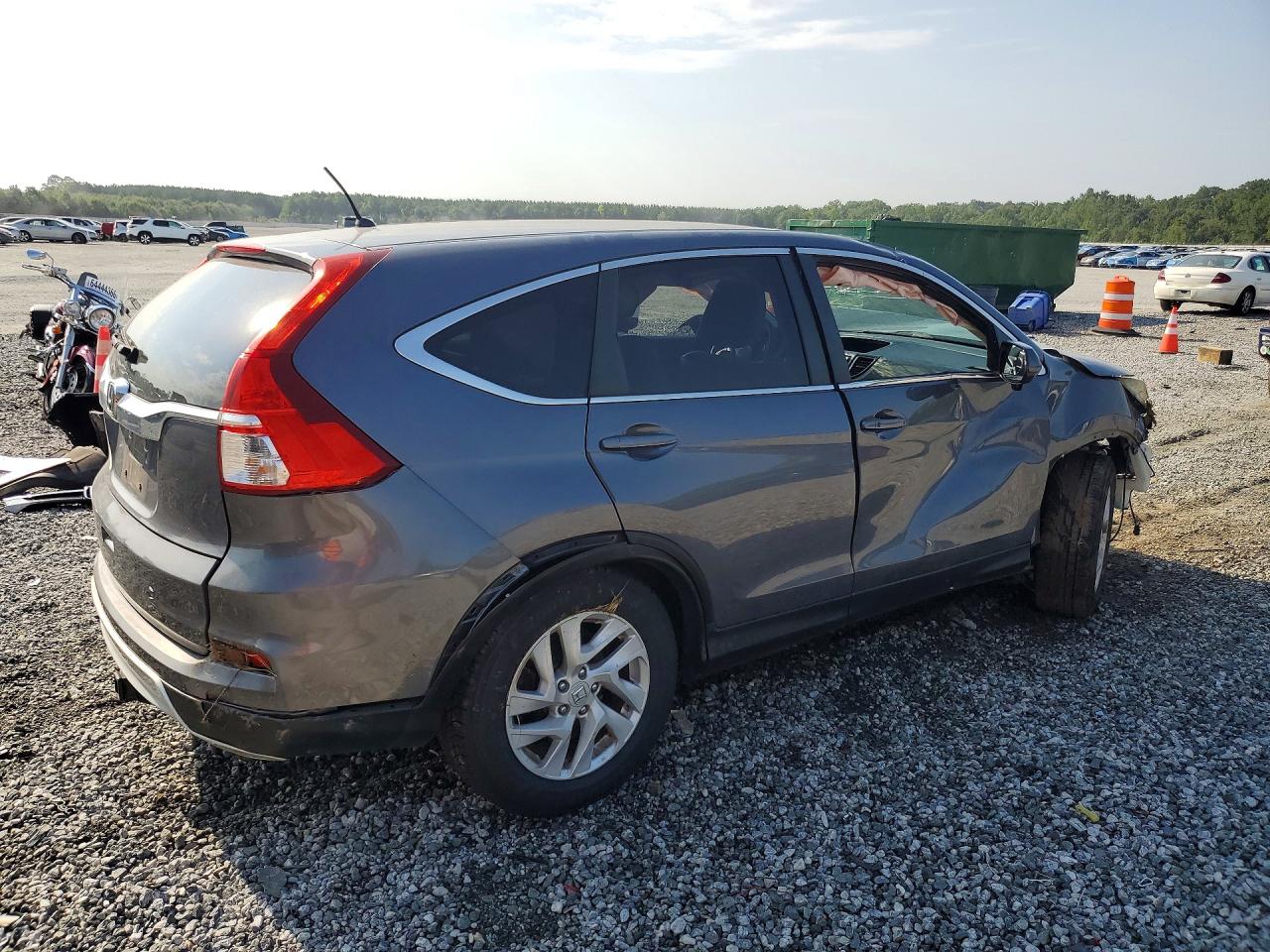 2015 Honda Cr-v Ex Gray vin: 2HKRM3H55FH545314