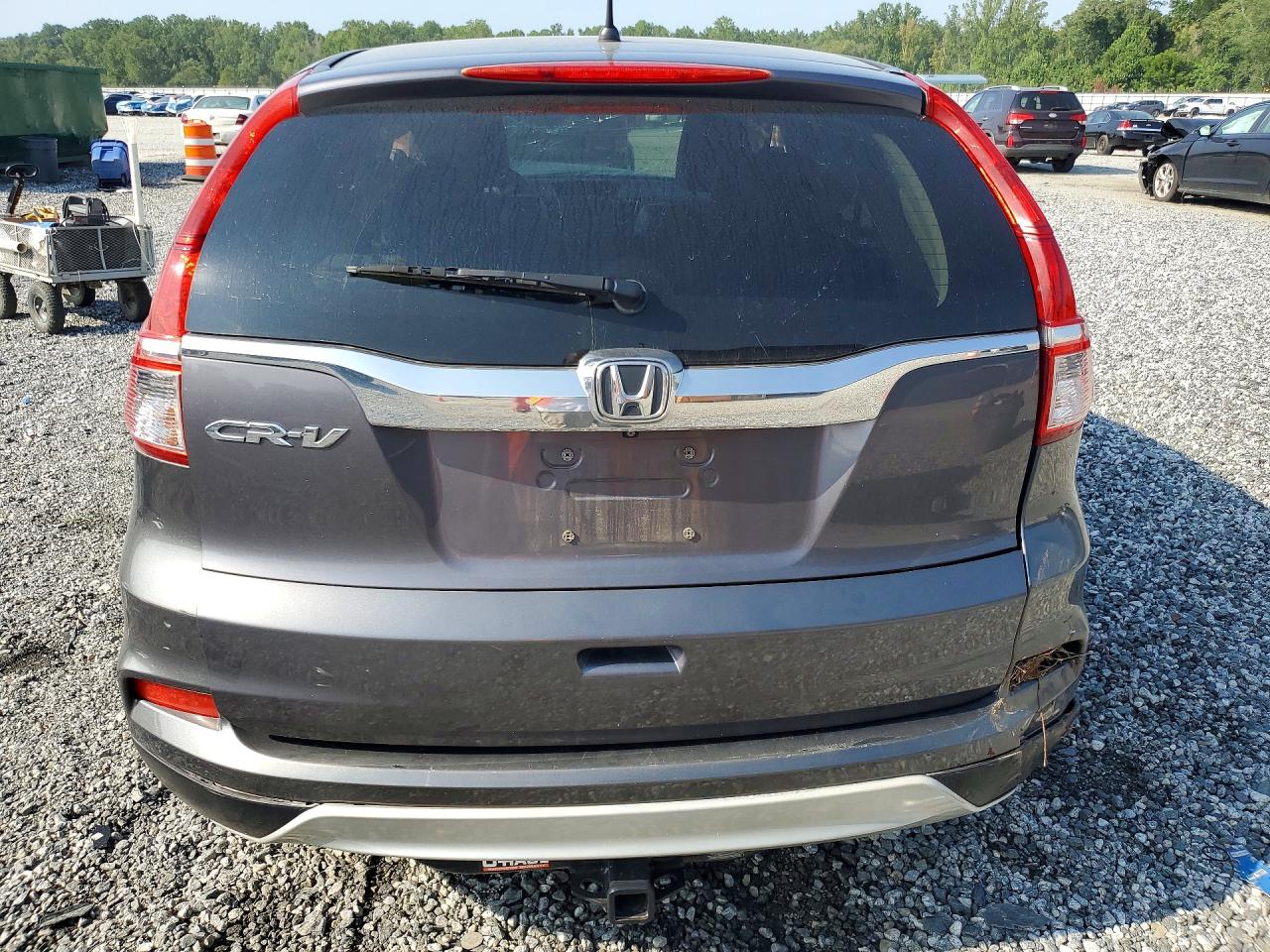 2015 Honda Cr-v Ex Gray vin: 2HKRM3H55FH545314