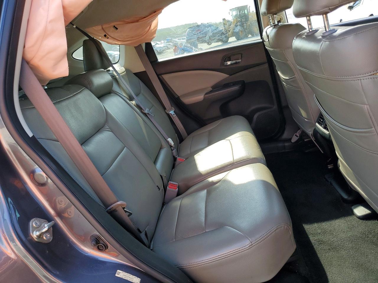 2015 Honda Cr-v Ex Gray vin: 2HKRM3H55FH545314