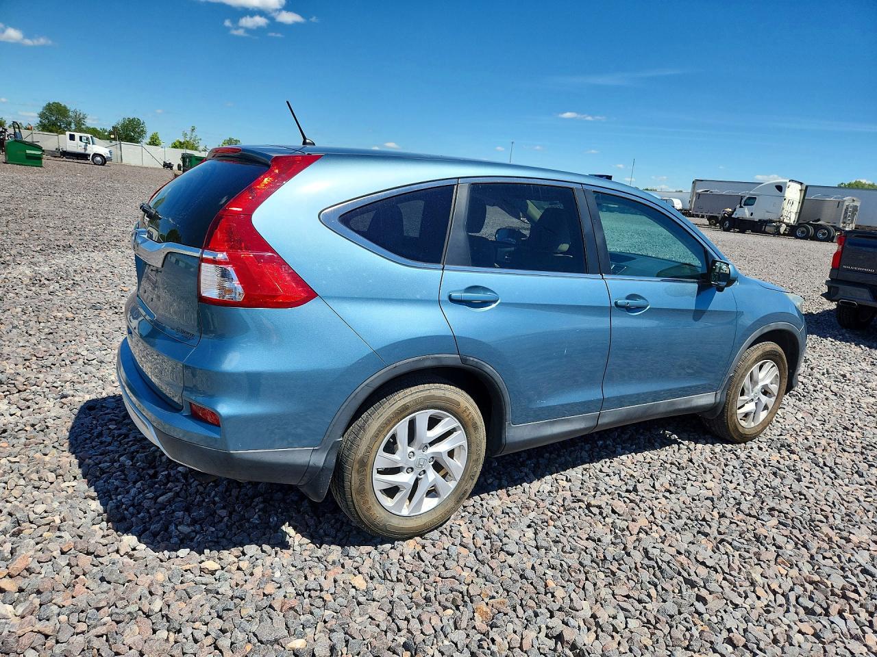 2015 Honda Cr-v Ex Turquoise vin: 2HKRM3H55FH549072