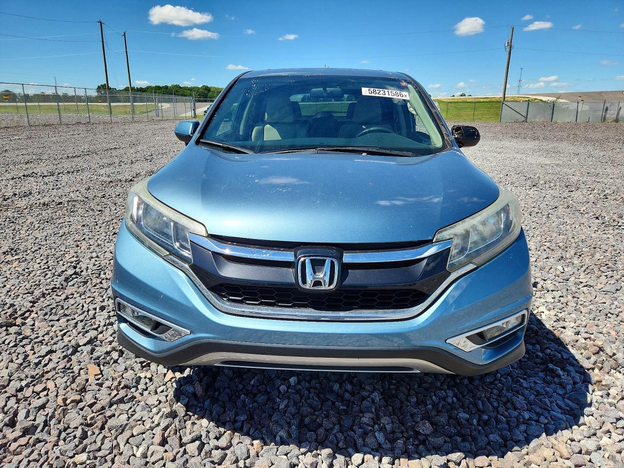 2015 Honda Cr-v Ex Turquoise vin: 2HKRM3H55FH549072