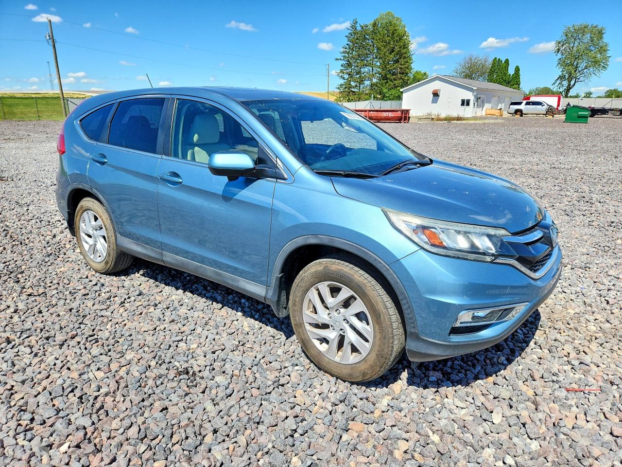 2015 Honda Cr-v Ex Turquoise vin: 2HKRM3H55FH549072