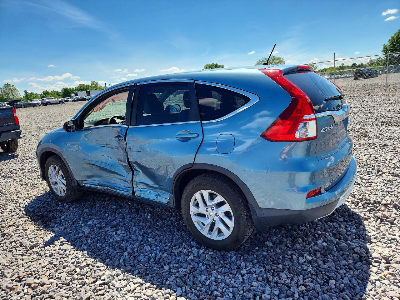 2015 Honda Cr-v Ex Turquoise vin: 2HKRM3H55FH549072