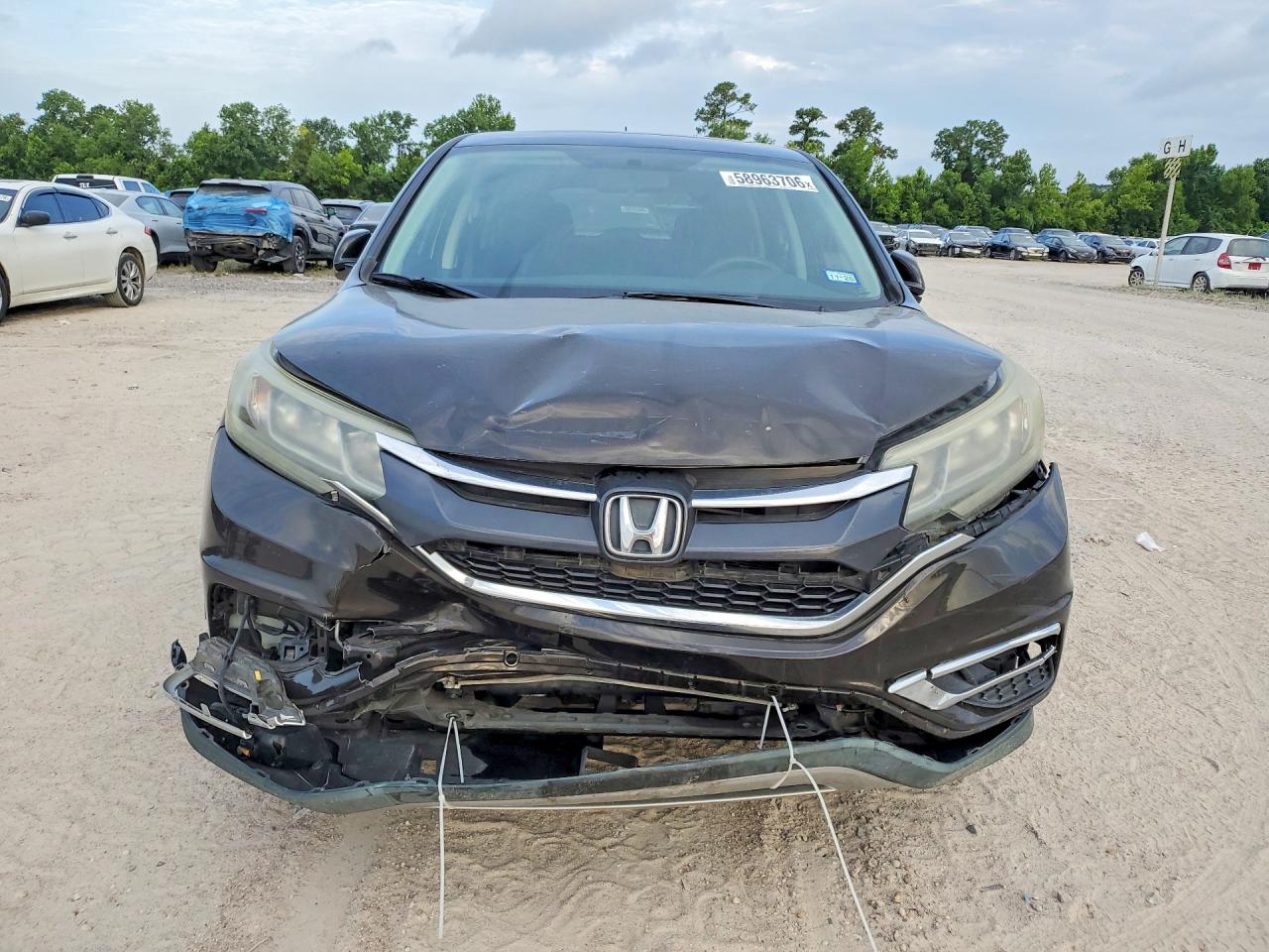 2015 Honda Cr-v Ex Черный vin: 2HKRM3H55FH552540