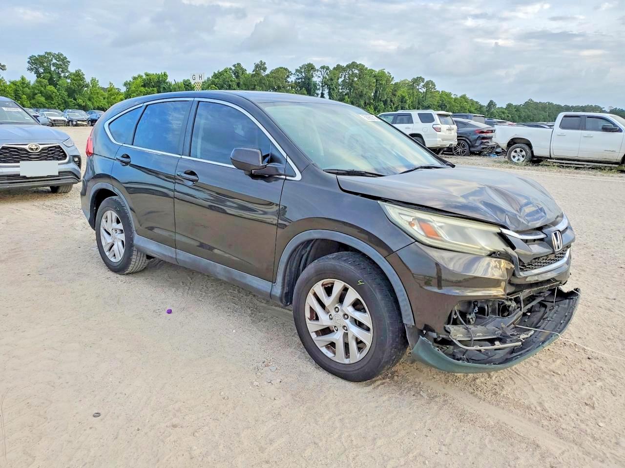 2015 Honda Cr-v Ex Черный vin: 2HKRM3H55FH552540