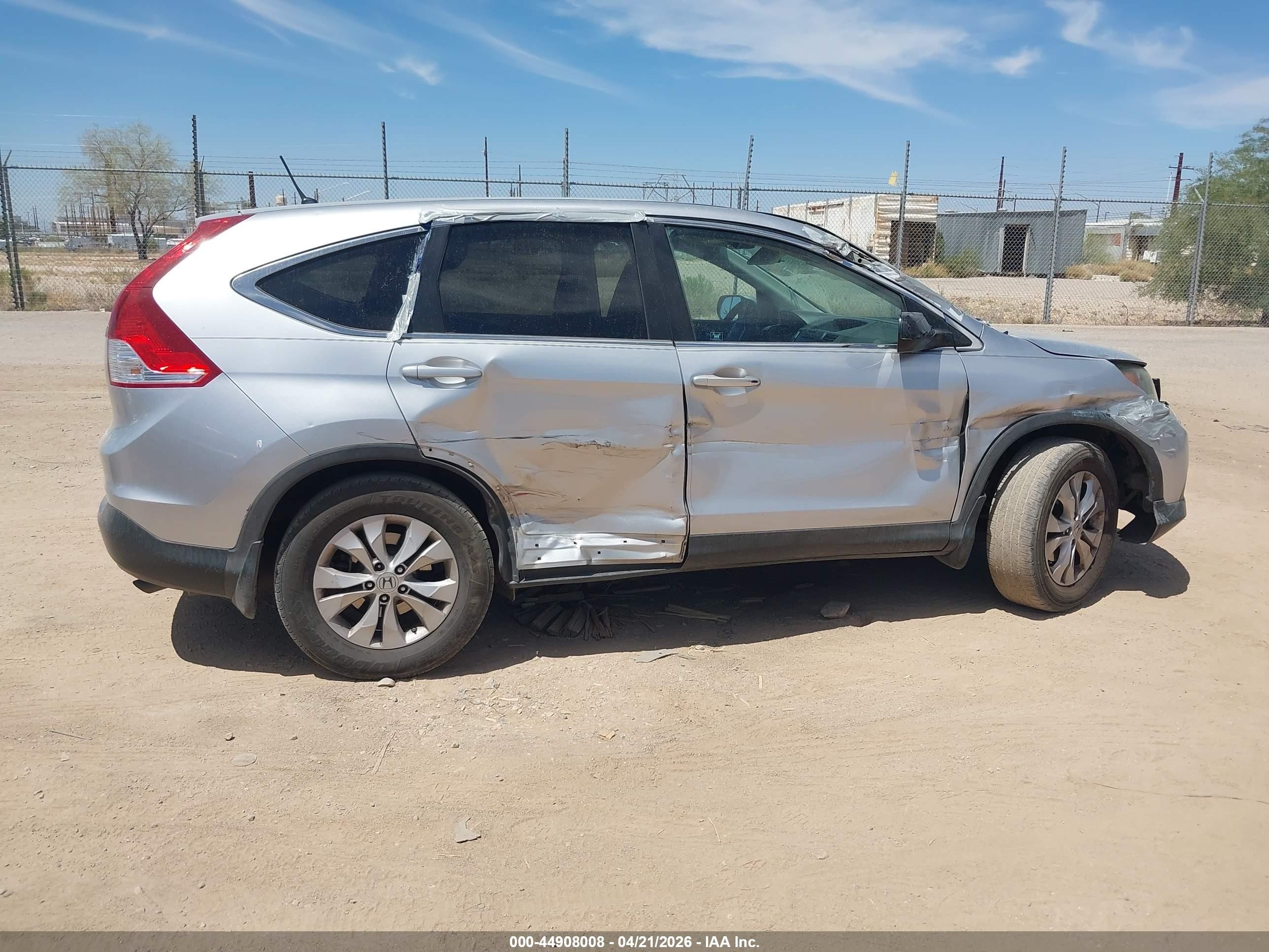 2012 Honda Cr-v Ex Серебряный vin: 2HKRM3H56CH500250