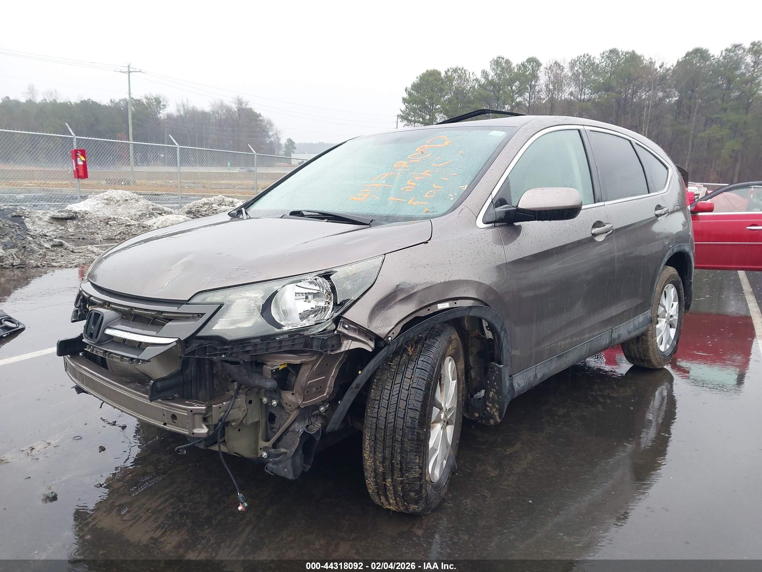2014 Honda Cr-v Ex Silver vin: 2HKRM3H56EH517858